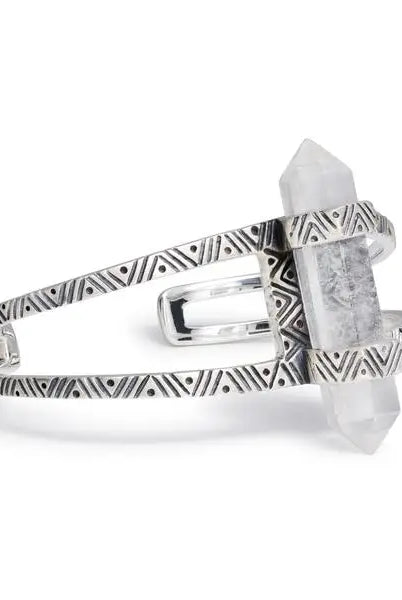 Crystal Cuff Bracelet MADE TO ORDER-Bracelets-Krush Kandy, Women's Online Fashion Boutique Located in Phoenix, Arizona (Scottsdale Area)