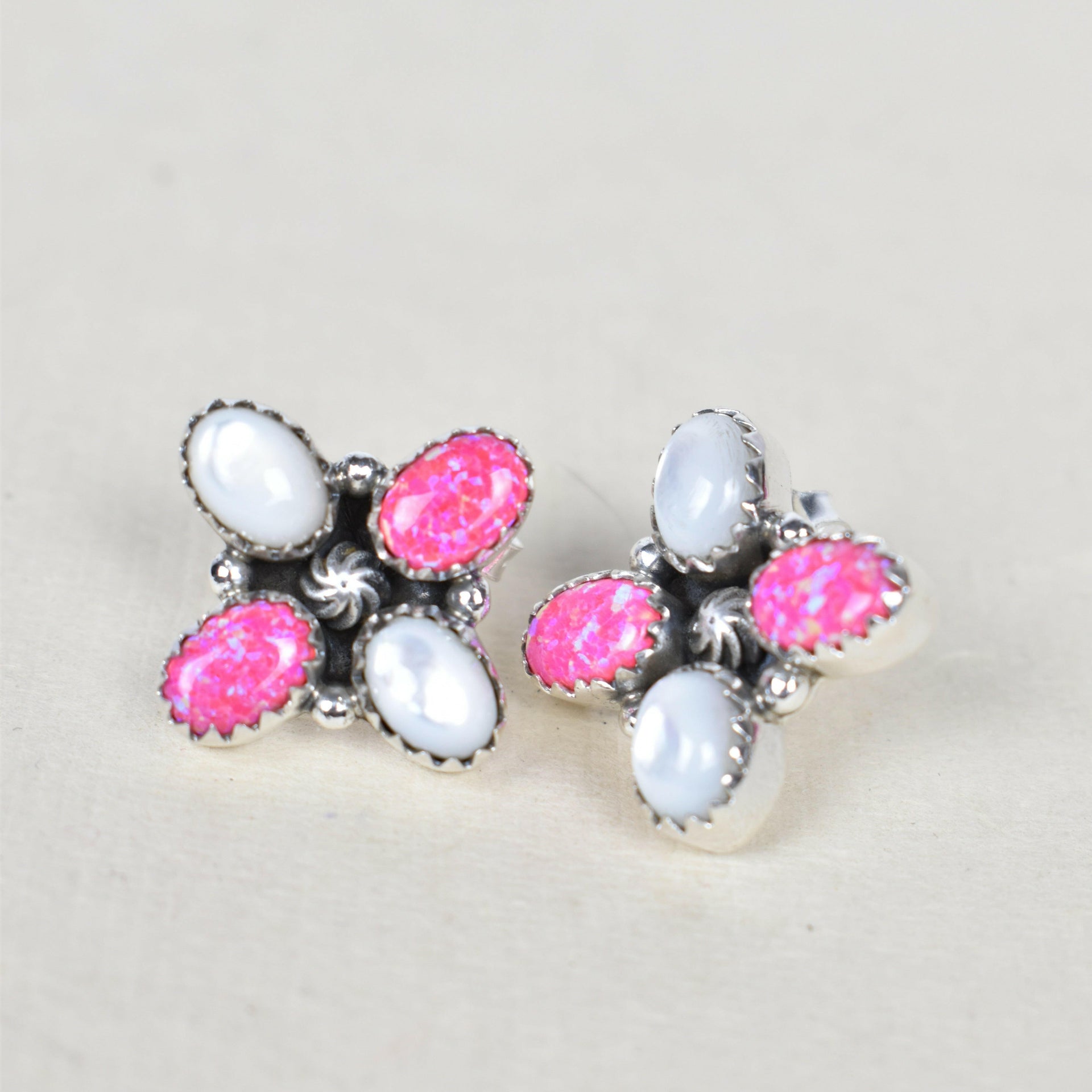 Shirley One of a Kind Stud Cluster Earrings-Stud Earrings-Krush Kandy, Women's Online Fashion Boutique Located in Phoenix, Arizona (Scottsdale Area)