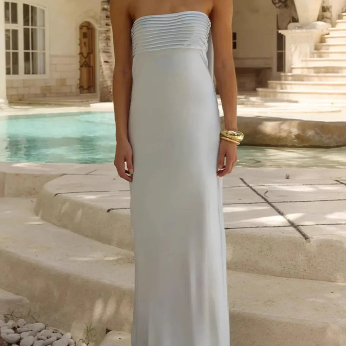 Tube Mermaid Maxi Dress-Dresses-Krush Kandy, Women's Online Fashion Boutique Located in Phoenix, Arizona (Scottsdale Area)