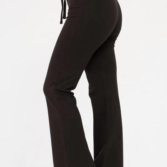 Mono B Drawstring Flared Pants-Pants-Krush Kandy, Women's Online Fashion Boutique Located in Phoenix, Arizona (Scottsdale Area)