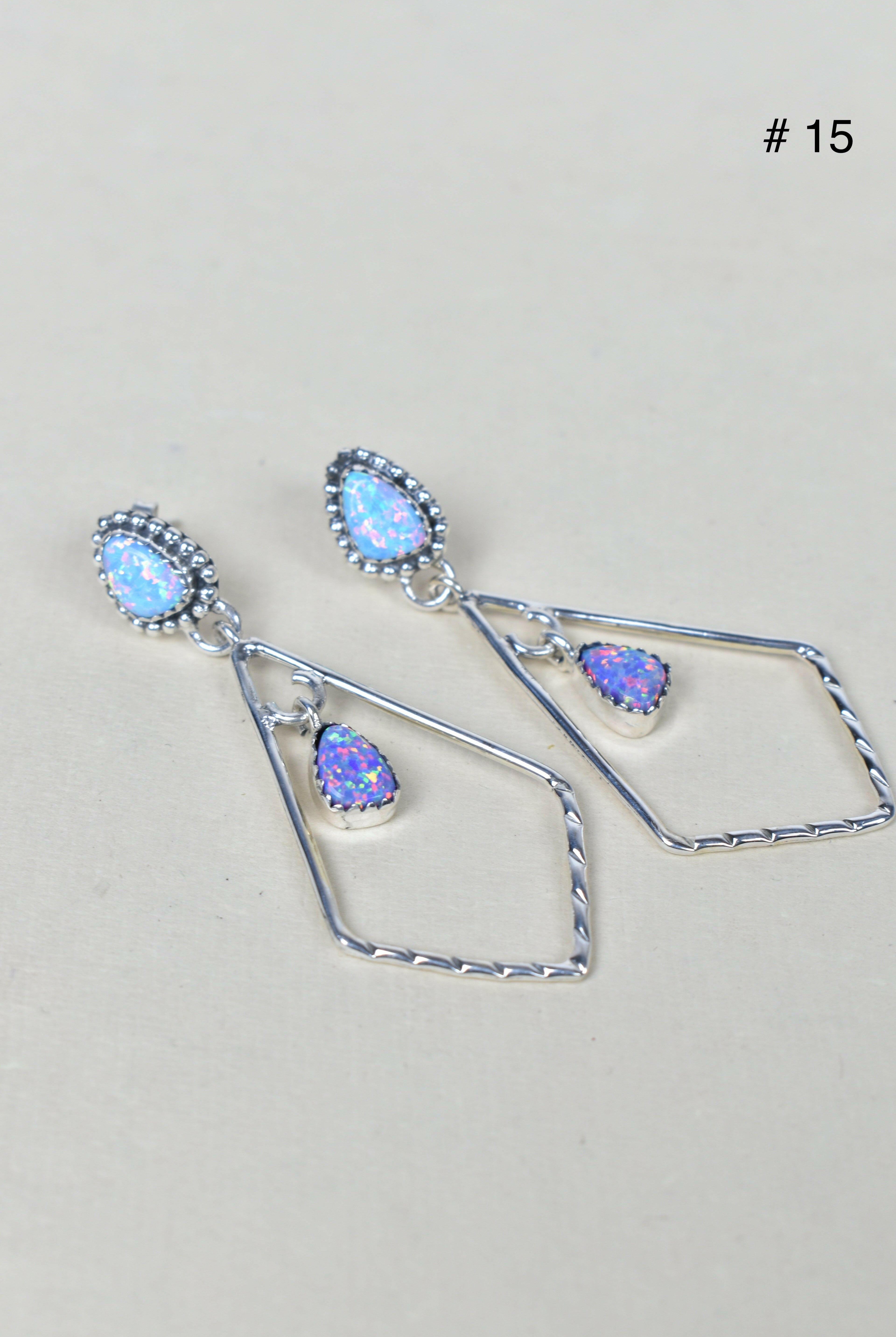 Skyborne Celestial Elegance Dangle Earrings-Drop Earrings-Krush Kandy, Women's Online Fashion Boutique Located in Phoenix, Arizona (Scottsdale Area)