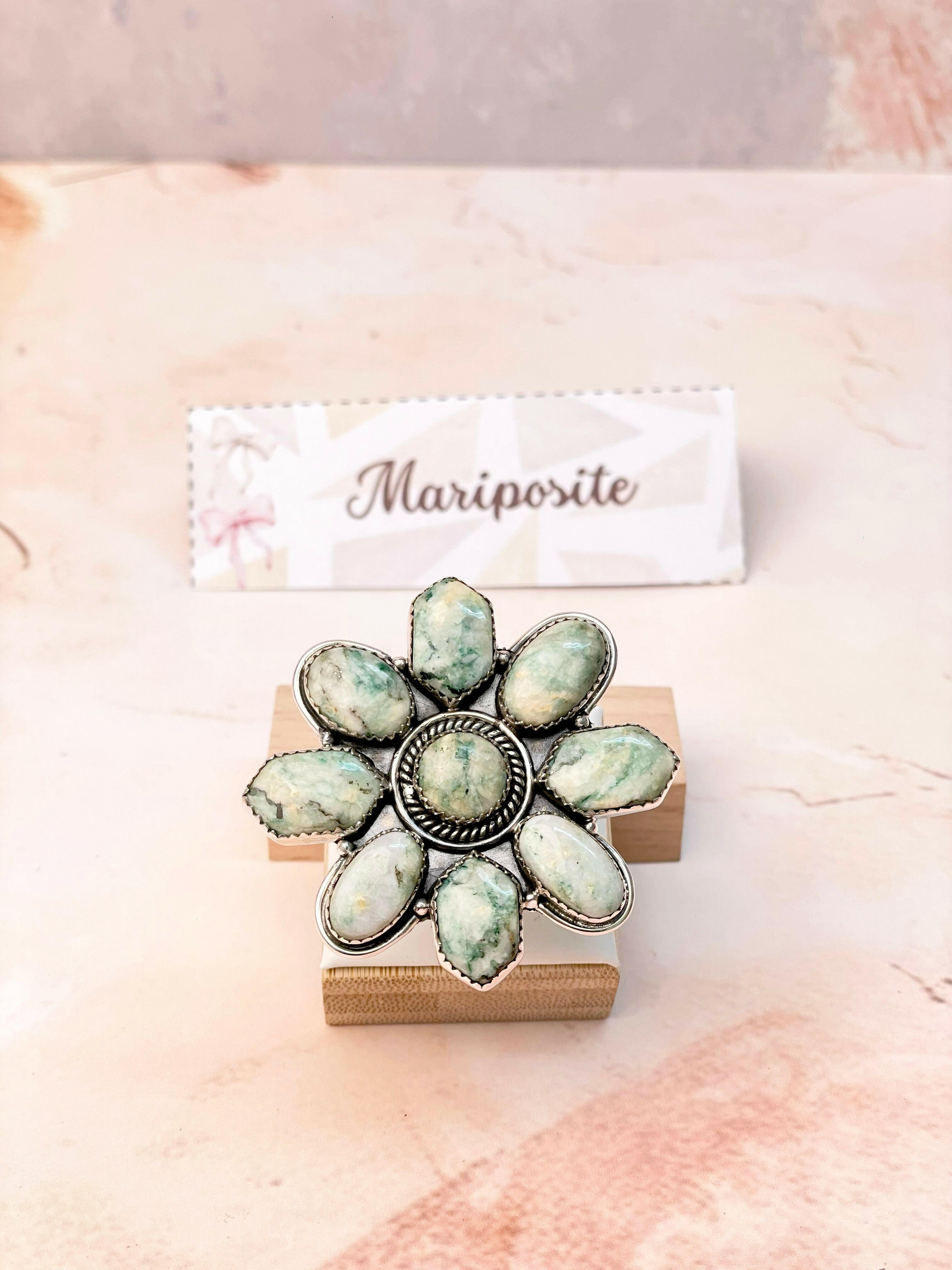 Mariposite Multi Shape Blooming Rings-Ring Sizers-Krush Kandy, Women's Online Fashion Boutique Located in Phoenix, Arizona (Scottsdale Area)