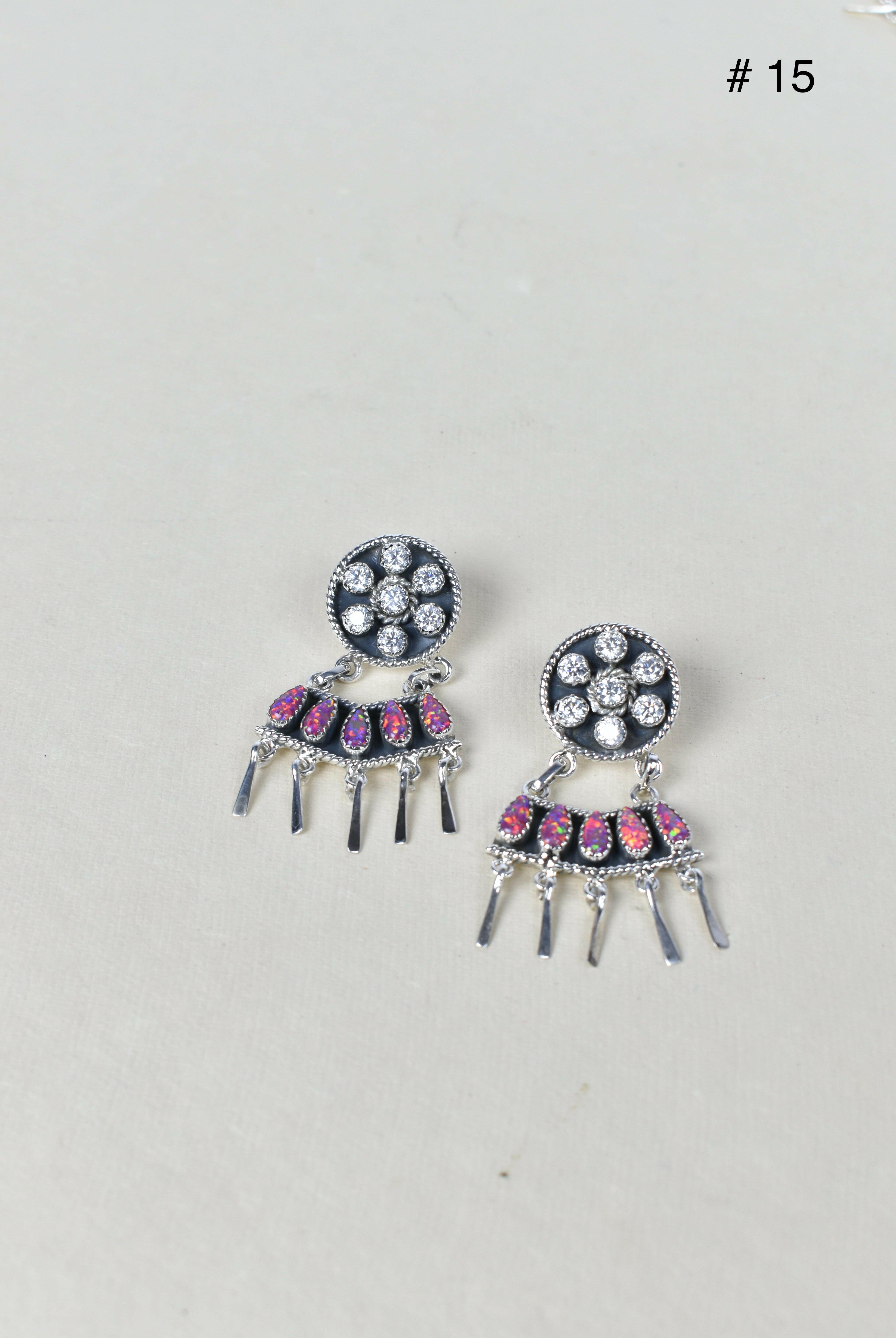 Give Em A Hand Jeweled Post Earrings-Stud Earrings-Krush Kandy, Women's Online Fashion Boutique Located in Phoenix, Arizona (Scottsdale Area)
