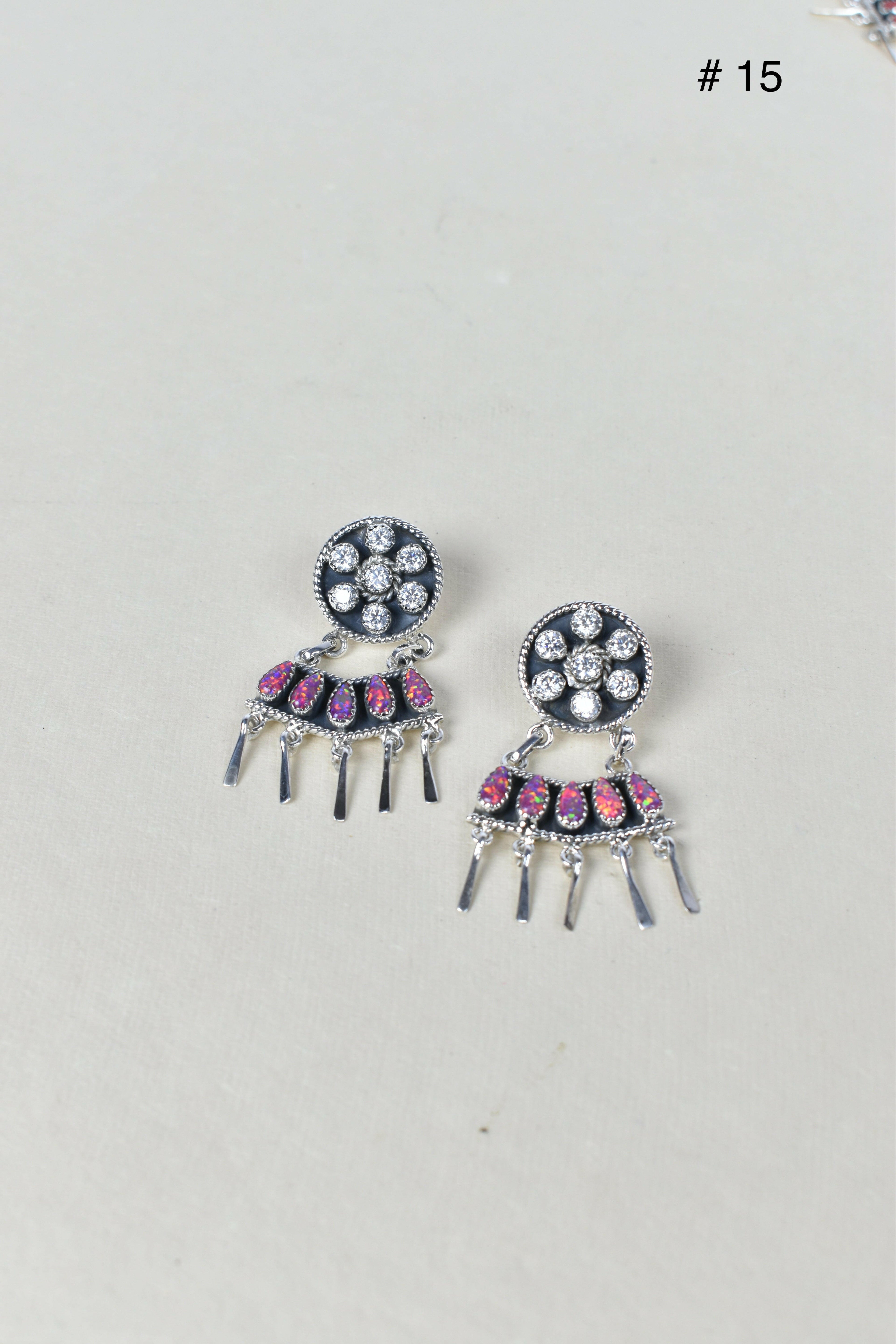Give Em A Hand Jeweled Post Earrings-Stud Earrings-Krush Kandy, Women's Online Fashion Boutique Located in Phoenix, Arizona (Scottsdale Area)