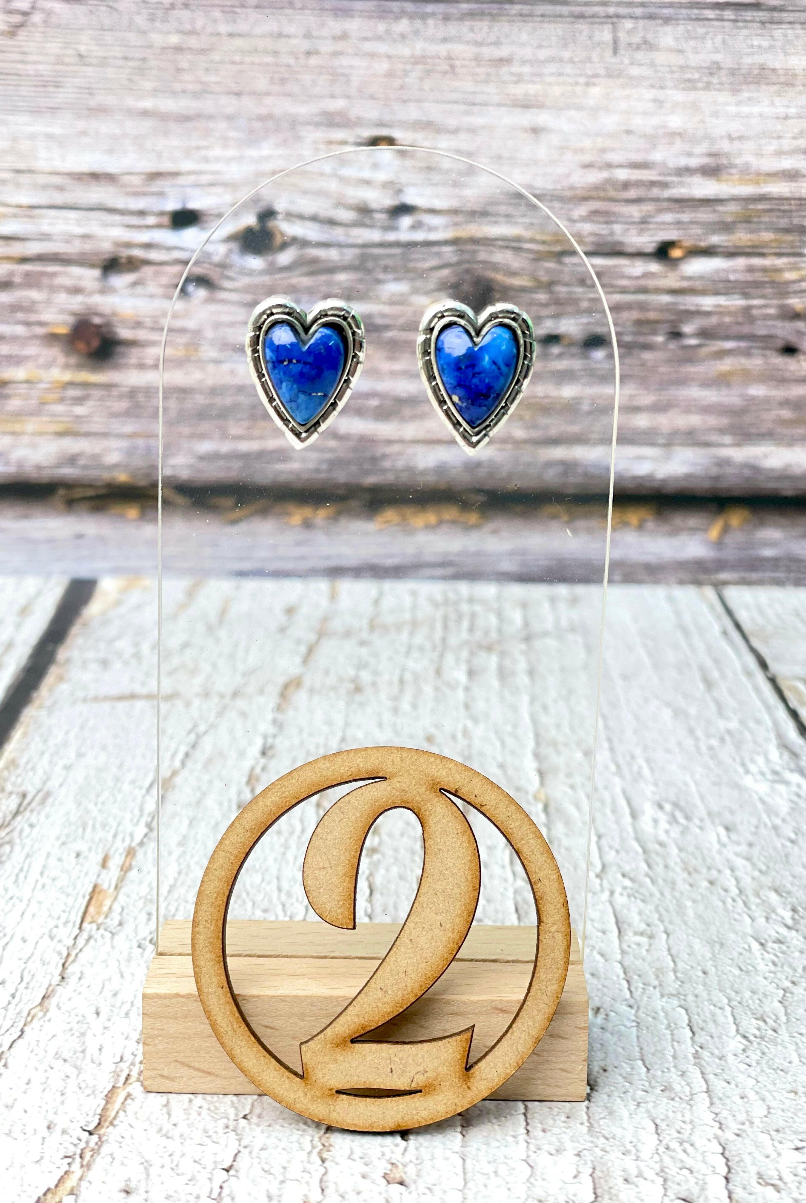 Love Is In The Air Heart Stud Earrings-Earrings-Krush Kandy, Women's Online Fashion Boutique Located in Phoenix, Arizona (Scottsdale Area)