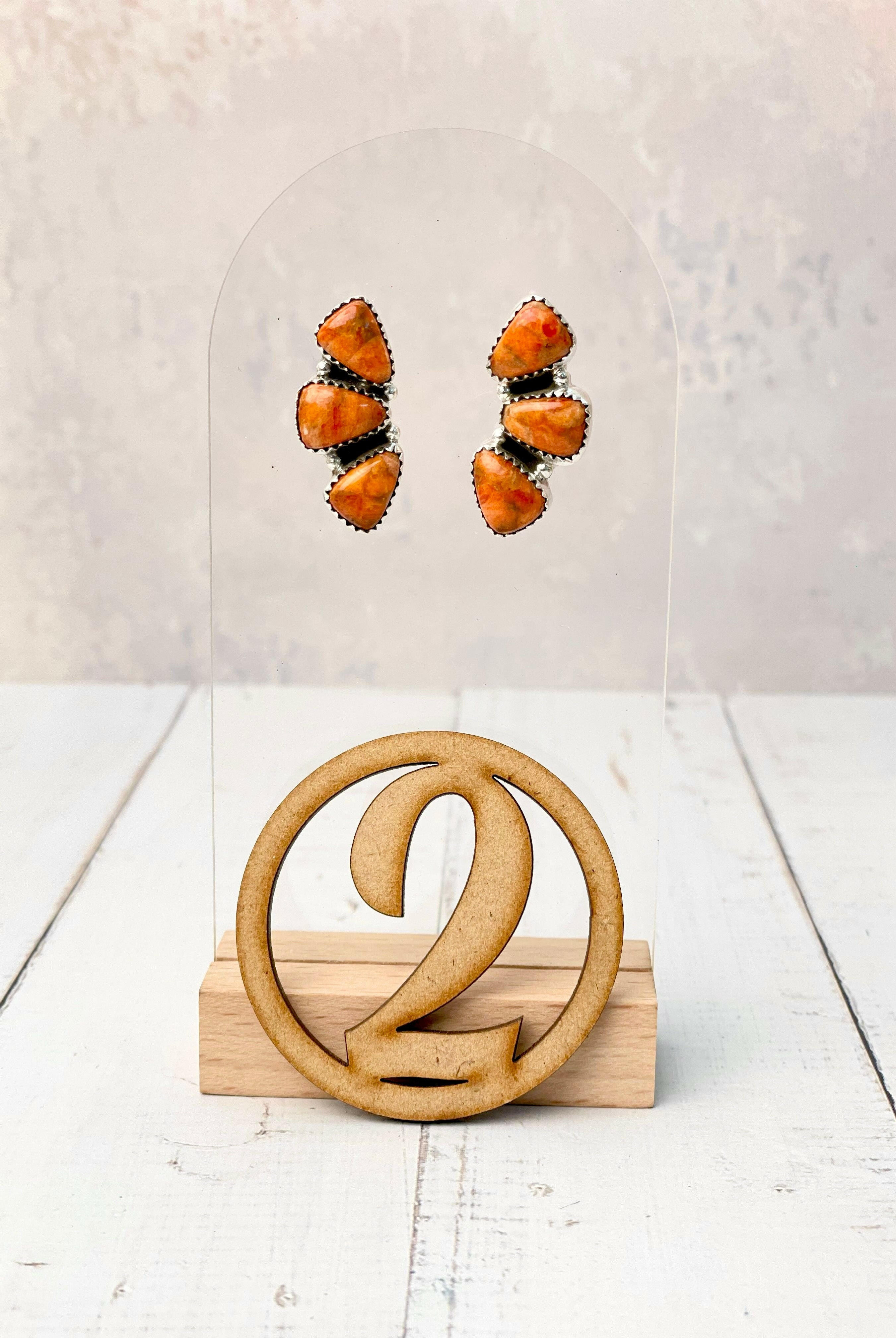 Half Of You Slab Earrings-Earrings-Krush Kandy, Women's Online Fashion Boutique Located in Phoenix, Arizona (Scottsdale Area)