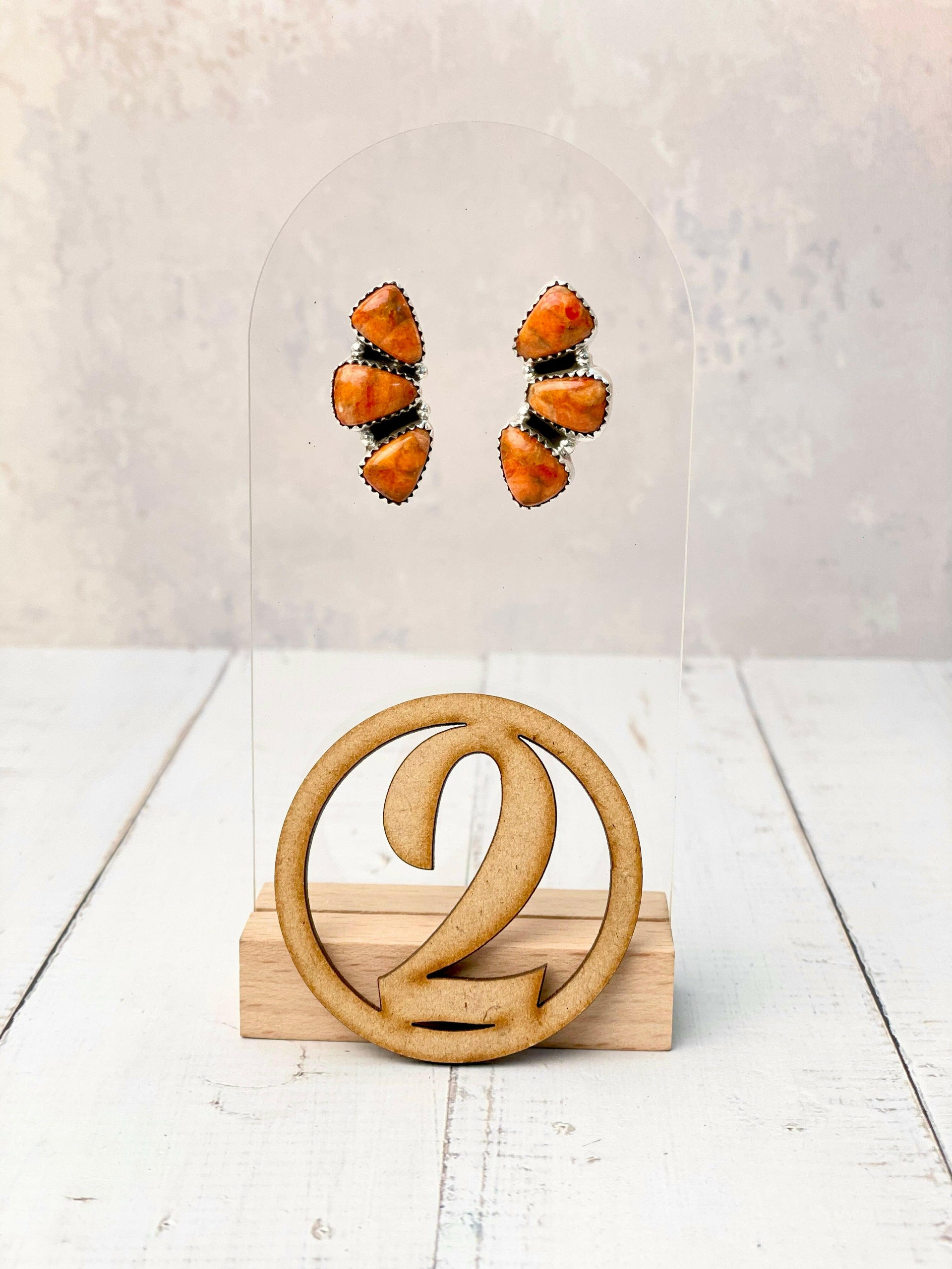 Half Of You Slab Earrings-Earrings-Krush Kandy, Women's Online Fashion Boutique Located in Phoenix, Arizona (Scottsdale Area)