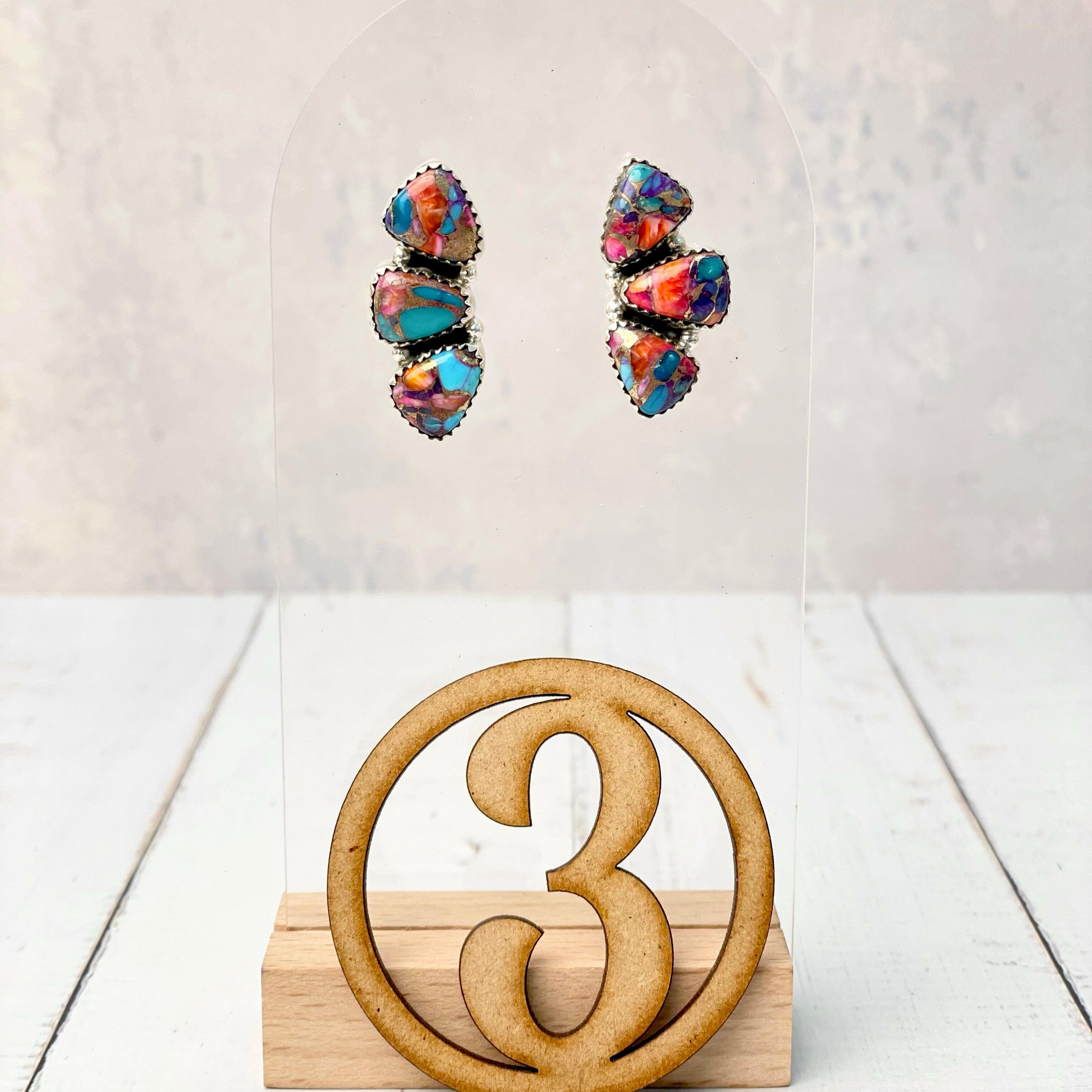 Half Of You Slab Earrings-Earrings-Krush Kandy, Women's Online Fashion Boutique Located in Phoenix, Arizona (Scottsdale Area)