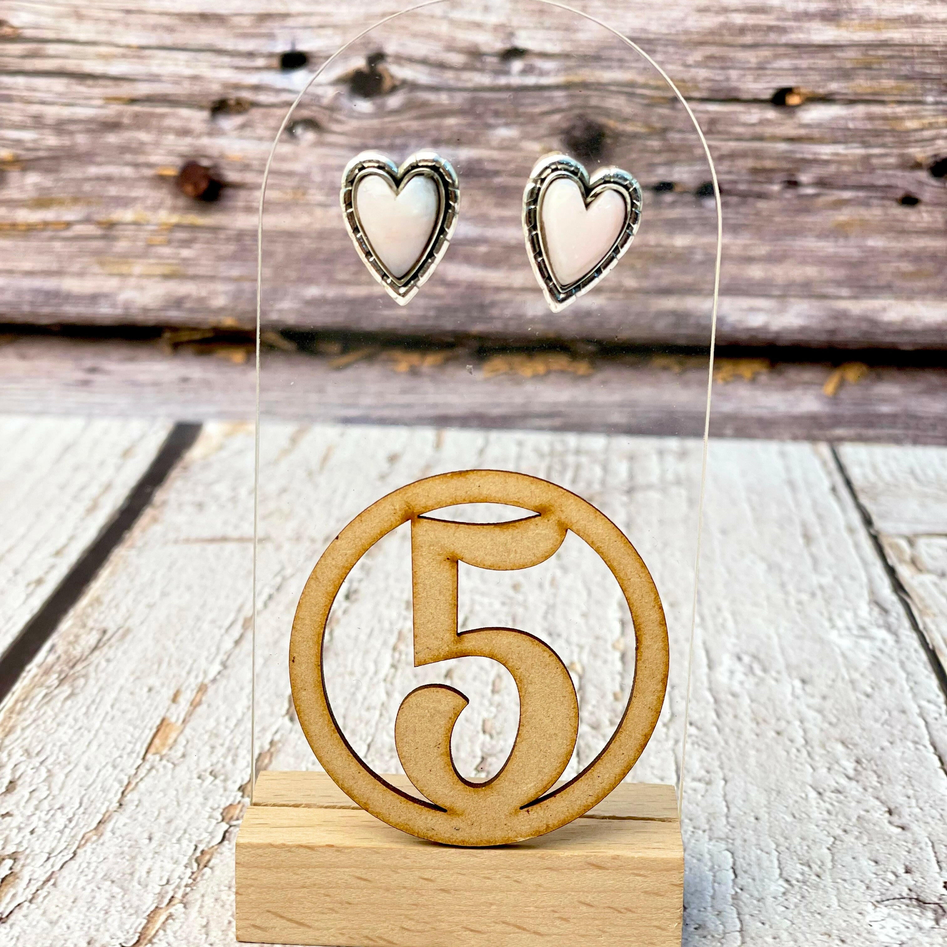 Love Is In The Air Heart Stud Earrings-Earrings-Krush Kandy, Women's Online Fashion Boutique Located in Phoenix, Arizona (Scottsdale Area)