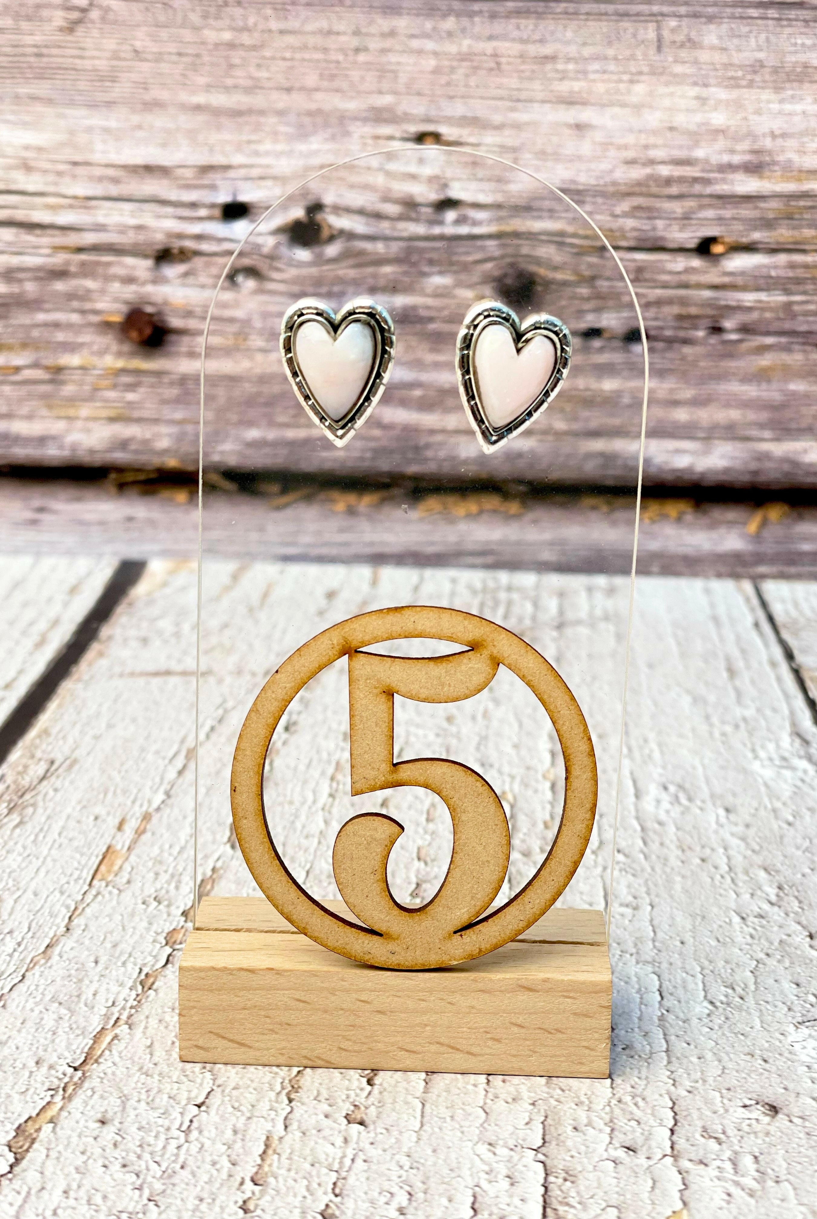 Love Is In The Air Heart Stud Earrings-Earrings-Krush Kandy, Women's Online Fashion Boutique Located in Phoenix, Arizona (Scottsdale Area)