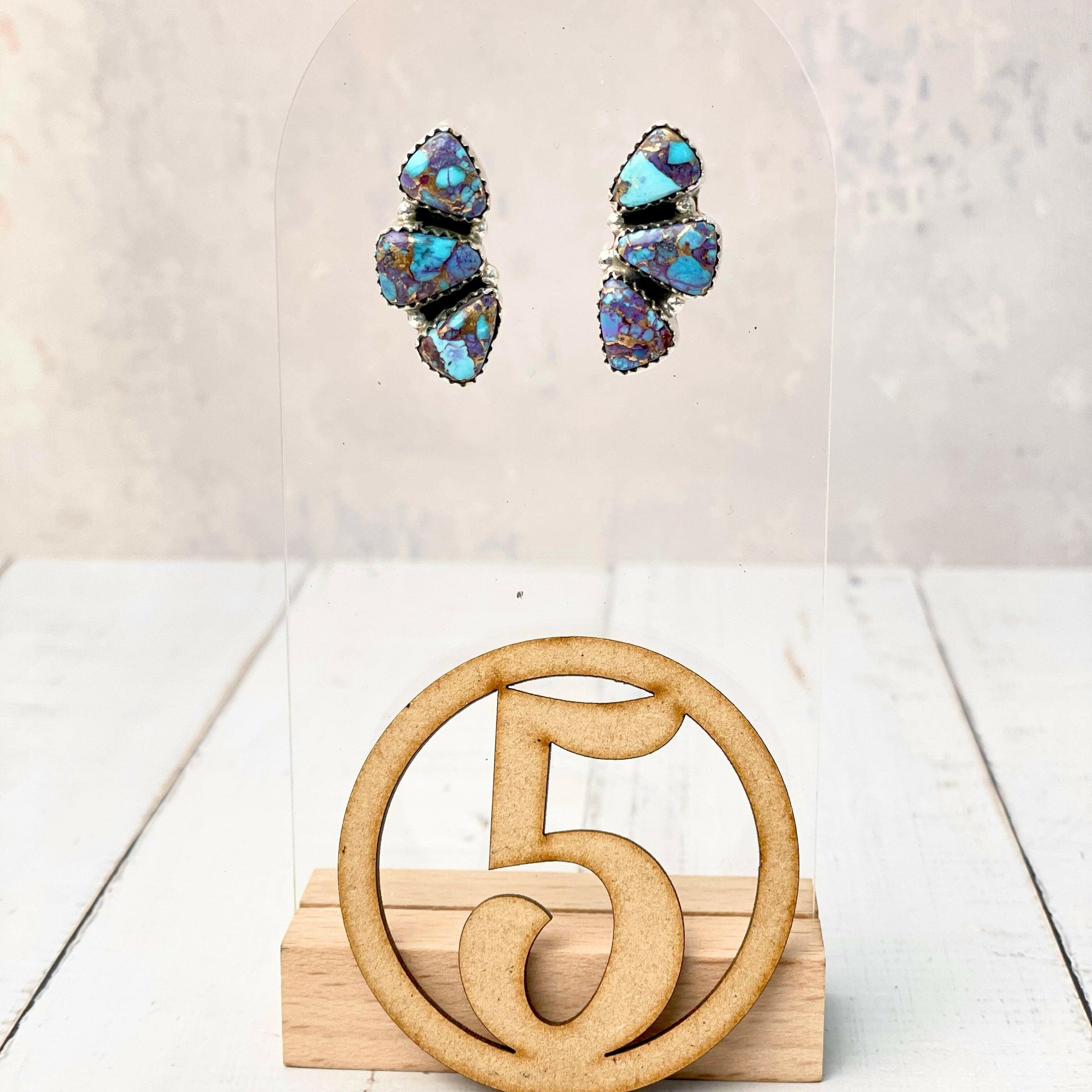 Half Of You Slab Earrings-Earrings-Krush Kandy, Women's Online Fashion Boutique Located in Phoenix, Arizona (Scottsdale Area)