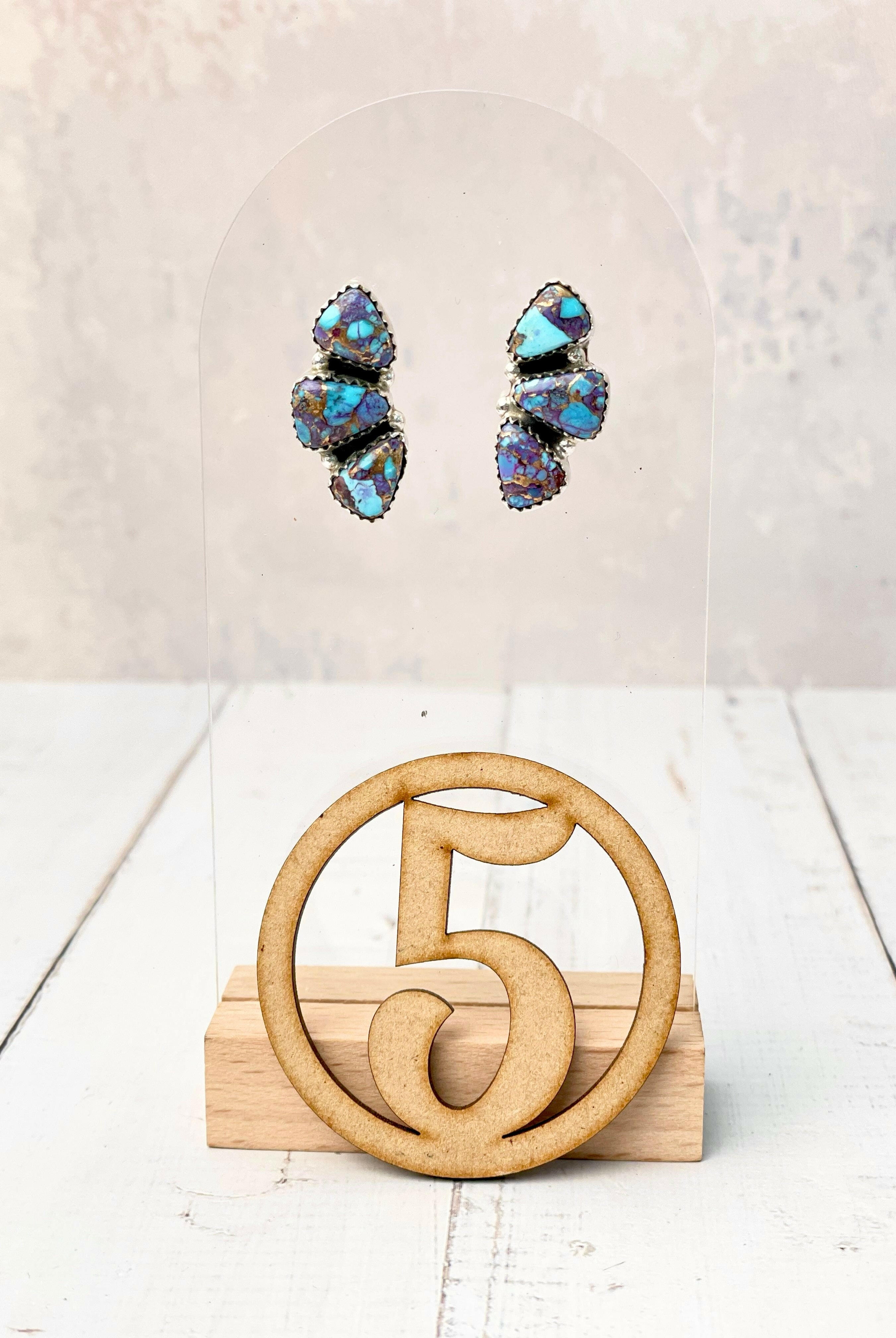 Half Of You Slab Earrings-Earrings-Krush Kandy, Women's Online Fashion Boutique Located in Phoenix, Arizona (Scottsdale Area)