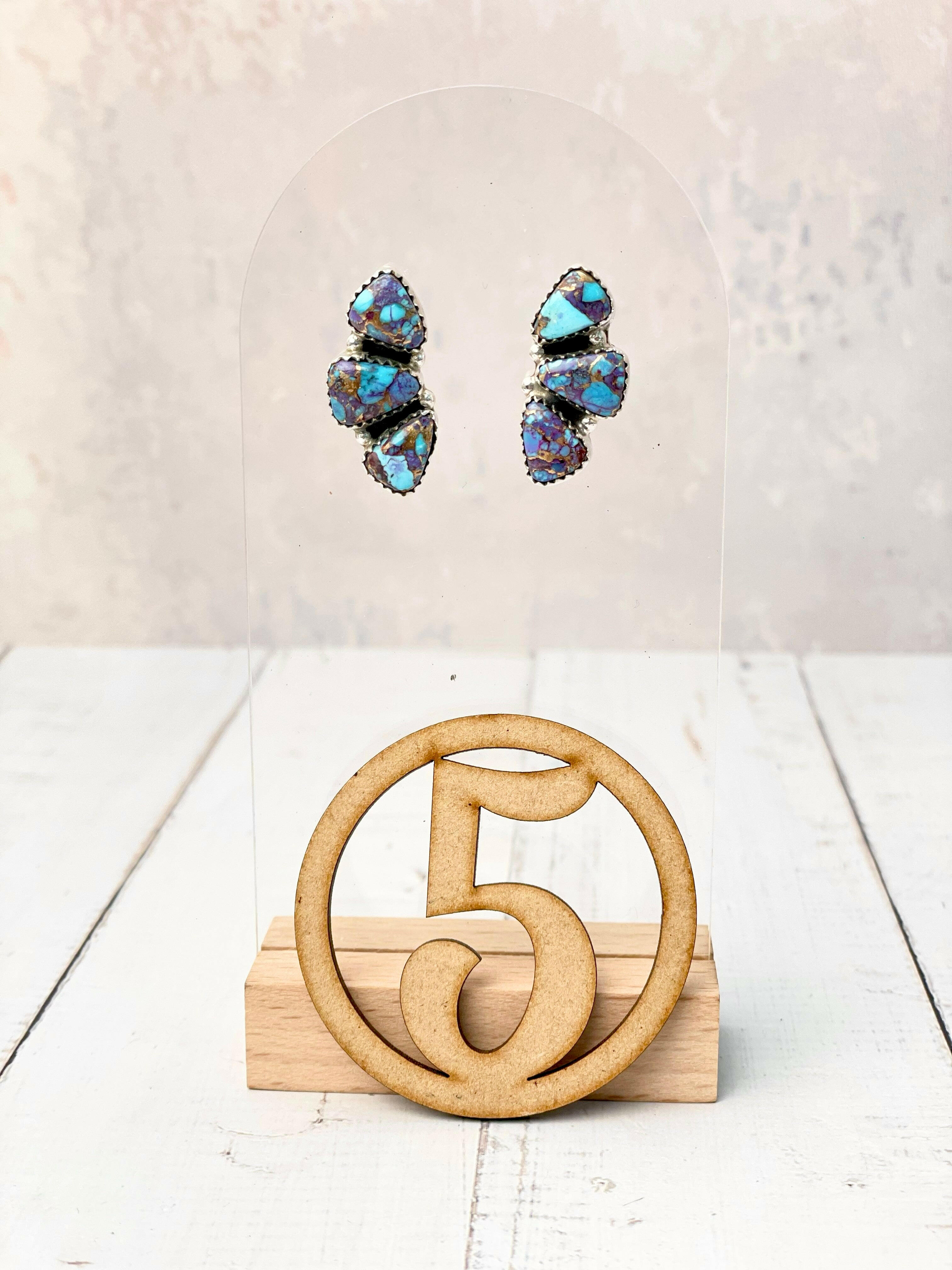 Half Of You Slab Earrings-Earrings-Krush Kandy, Women's Online Fashion Boutique Located in Phoenix, Arizona (Scottsdale Area)