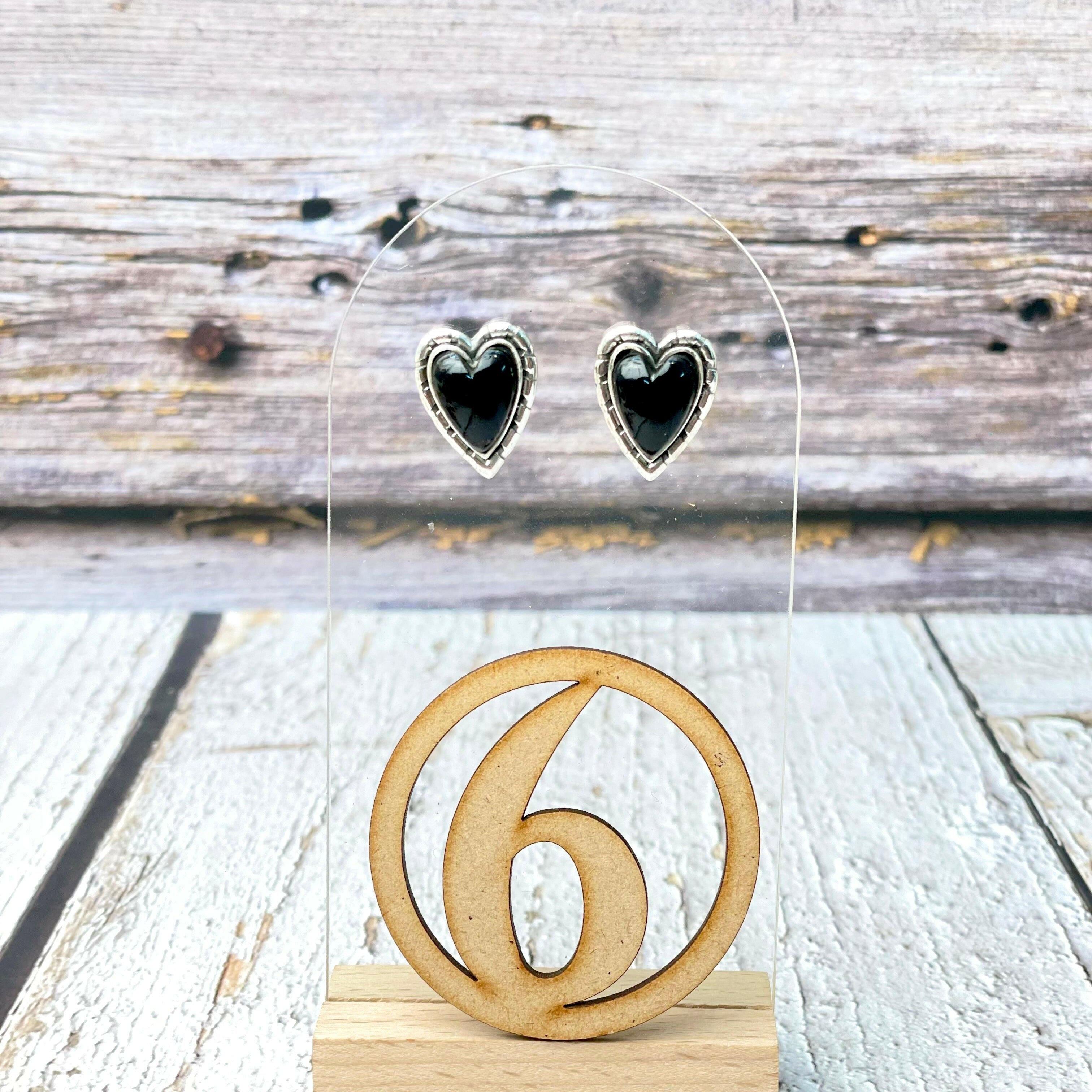 Love Is In The Air Heart Stud Earrings-Earrings-Krush Kandy, Women's Online Fashion Boutique Located in Phoenix, Arizona (Scottsdale Area)