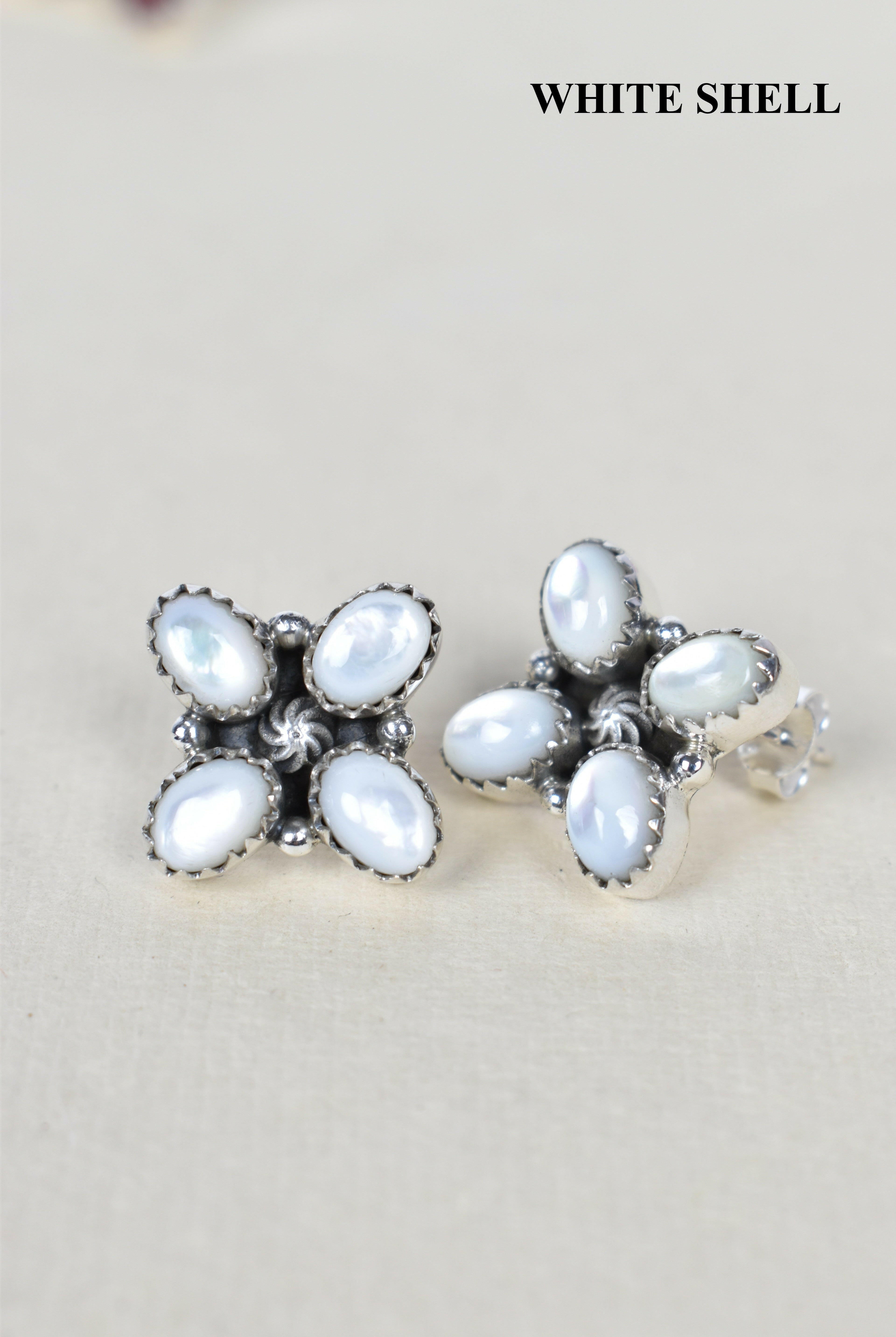 Shirley One of a Kind Stud Cluster Earrings-Stud Earrings-Krush Kandy, Women's Online Fashion Boutique Located in Phoenix, Arizona (Scottsdale Area)