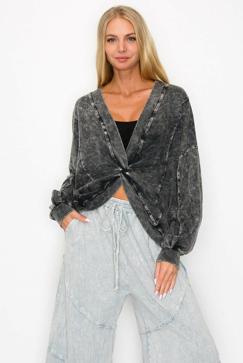 J.HER Mineral Washed Reversible Top-Tops-Krush Kandy, Women's Online Fashion Boutique Located in Phoenix, Arizona (Scottsdale Area)