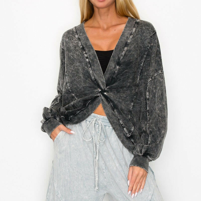 J.HER Mineral Washed Reversible Top-Tops-Krush Kandy, Women's Online Fashion Boutique Located in Phoenix, Arizona (Scottsdale Area)