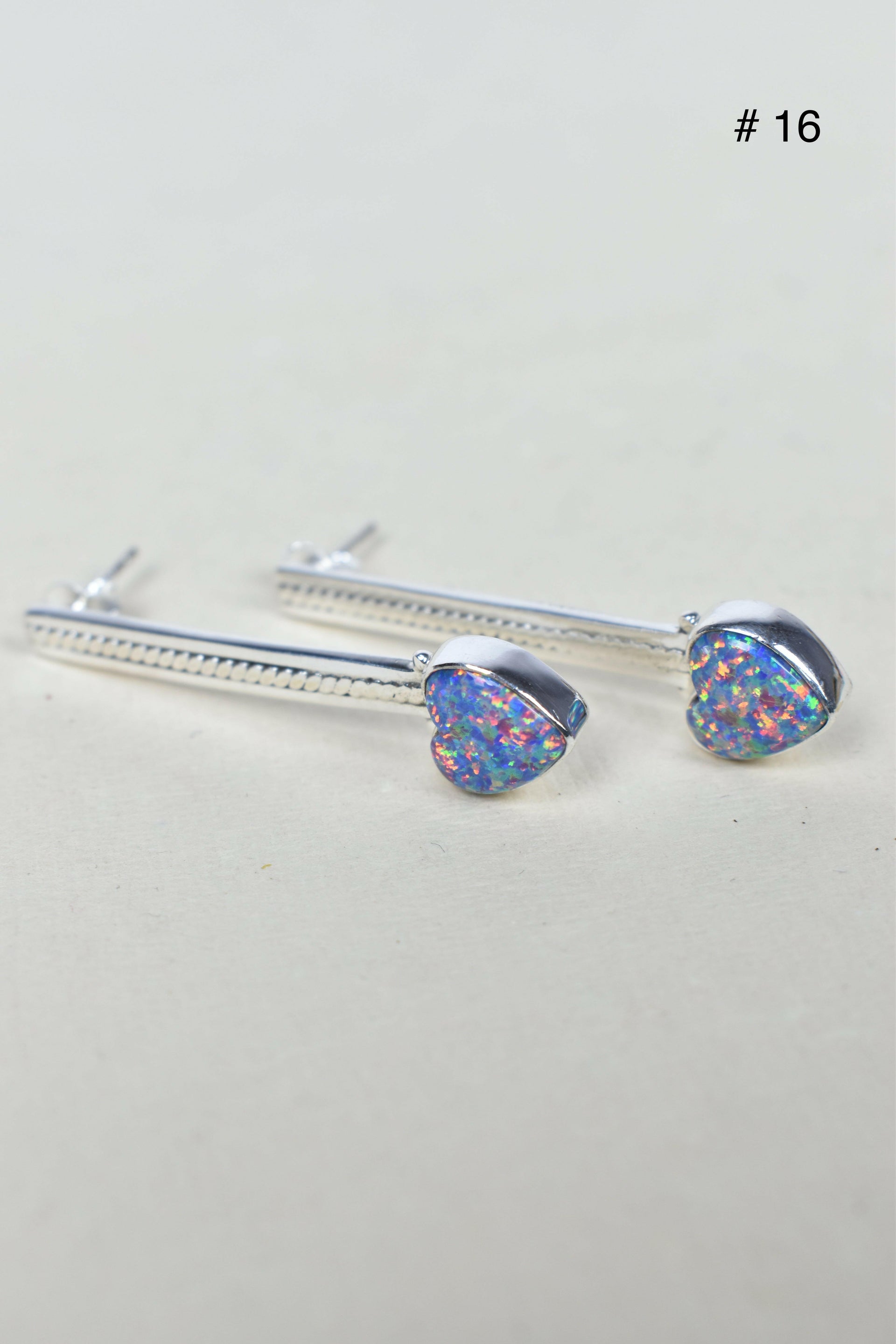 Silver Solitaire Bar Earrings-Drop Earrings-Krush Kandy, Women's Online Fashion Boutique Located in Phoenix, Arizona (Scottsdale Area)