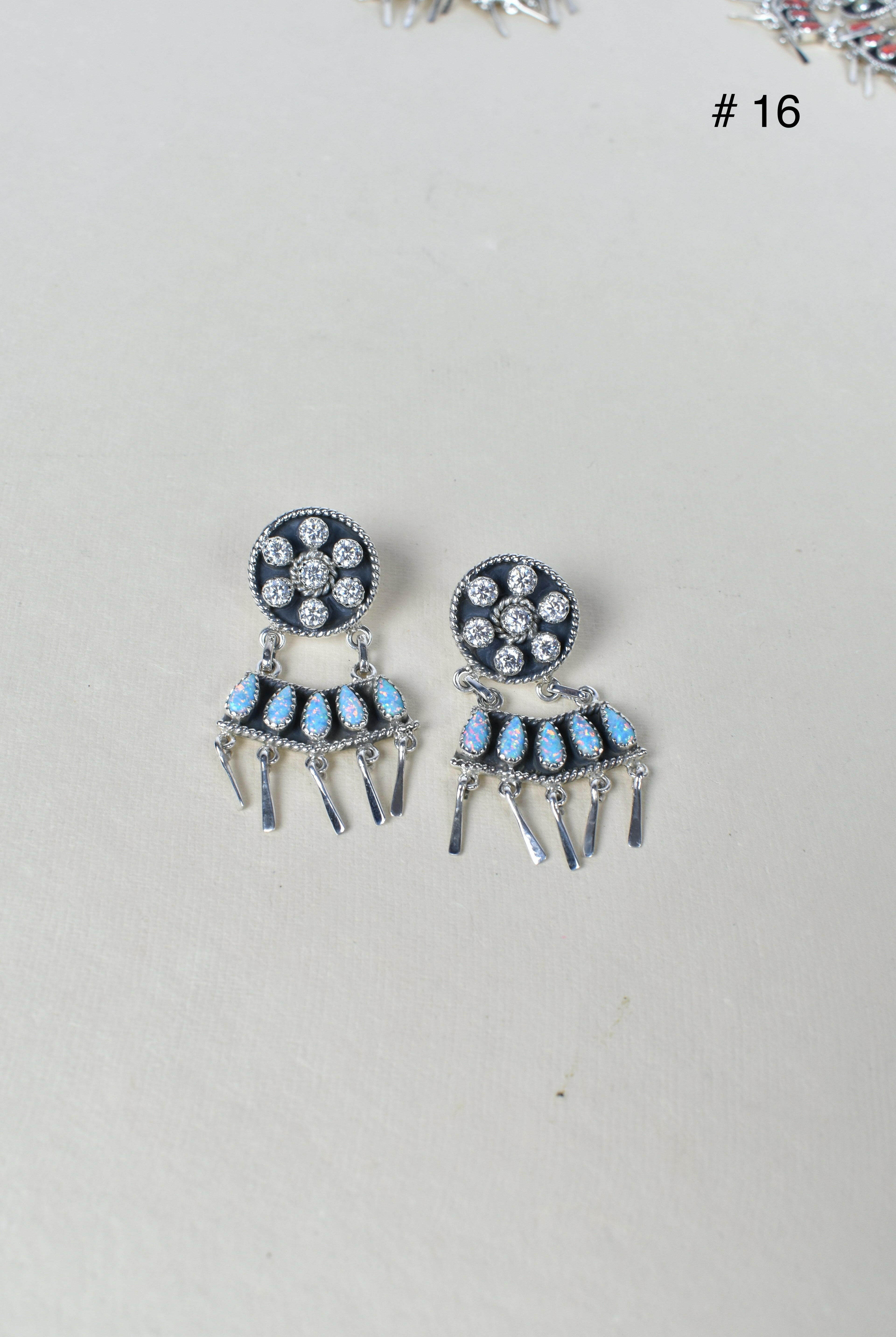 Give Em A Hand Jeweled Post Earrings-Stud Earrings-Krush Kandy, Women's Online Fashion Boutique Located in Phoenix, Arizona (Scottsdale Area)