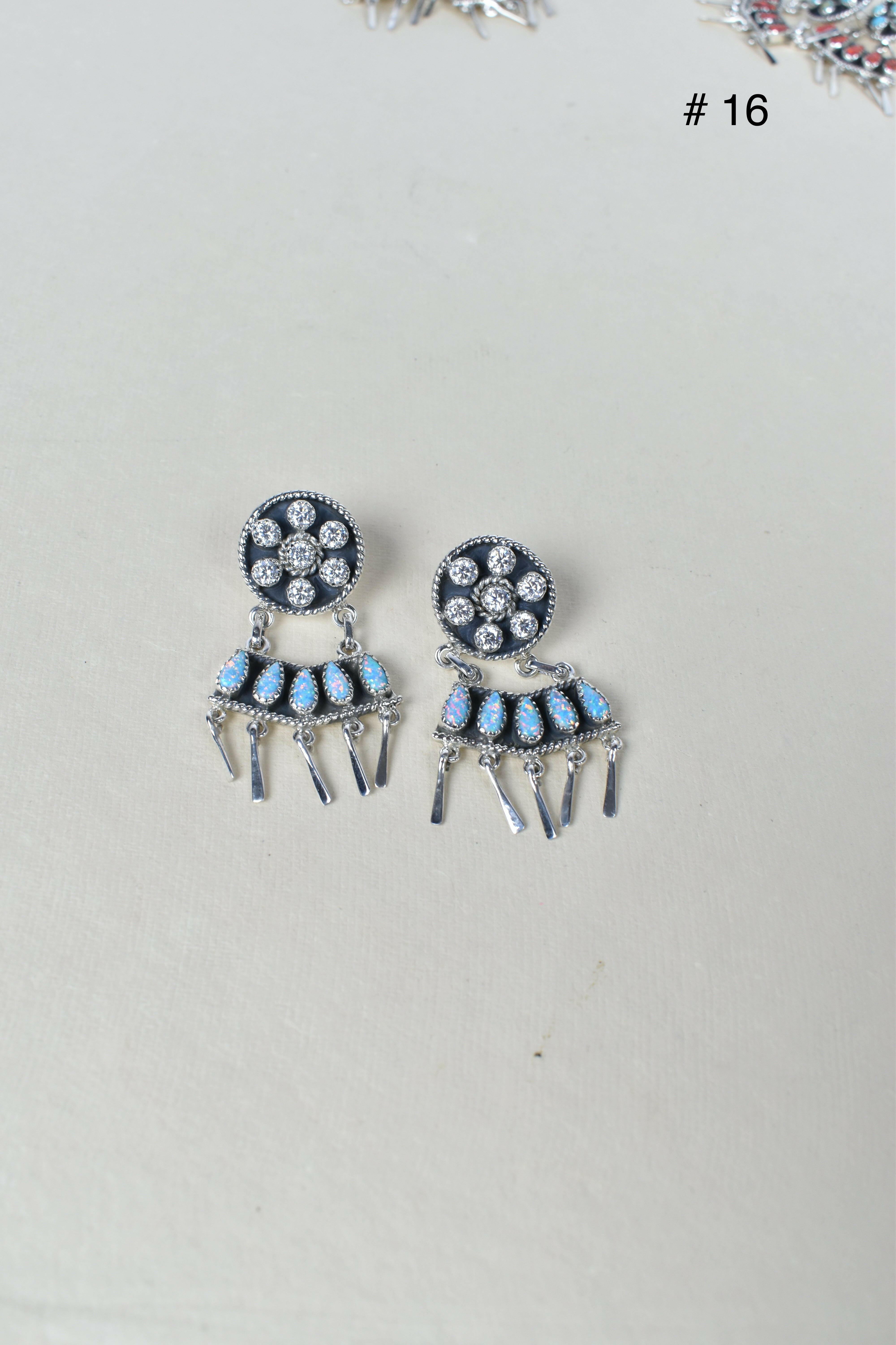 Give Em A Hand Jeweled Post Earrings-Stud Earrings-Krush Kandy, Women's Online Fashion Boutique Located in Phoenix, Arizona (Scottsdale Area)