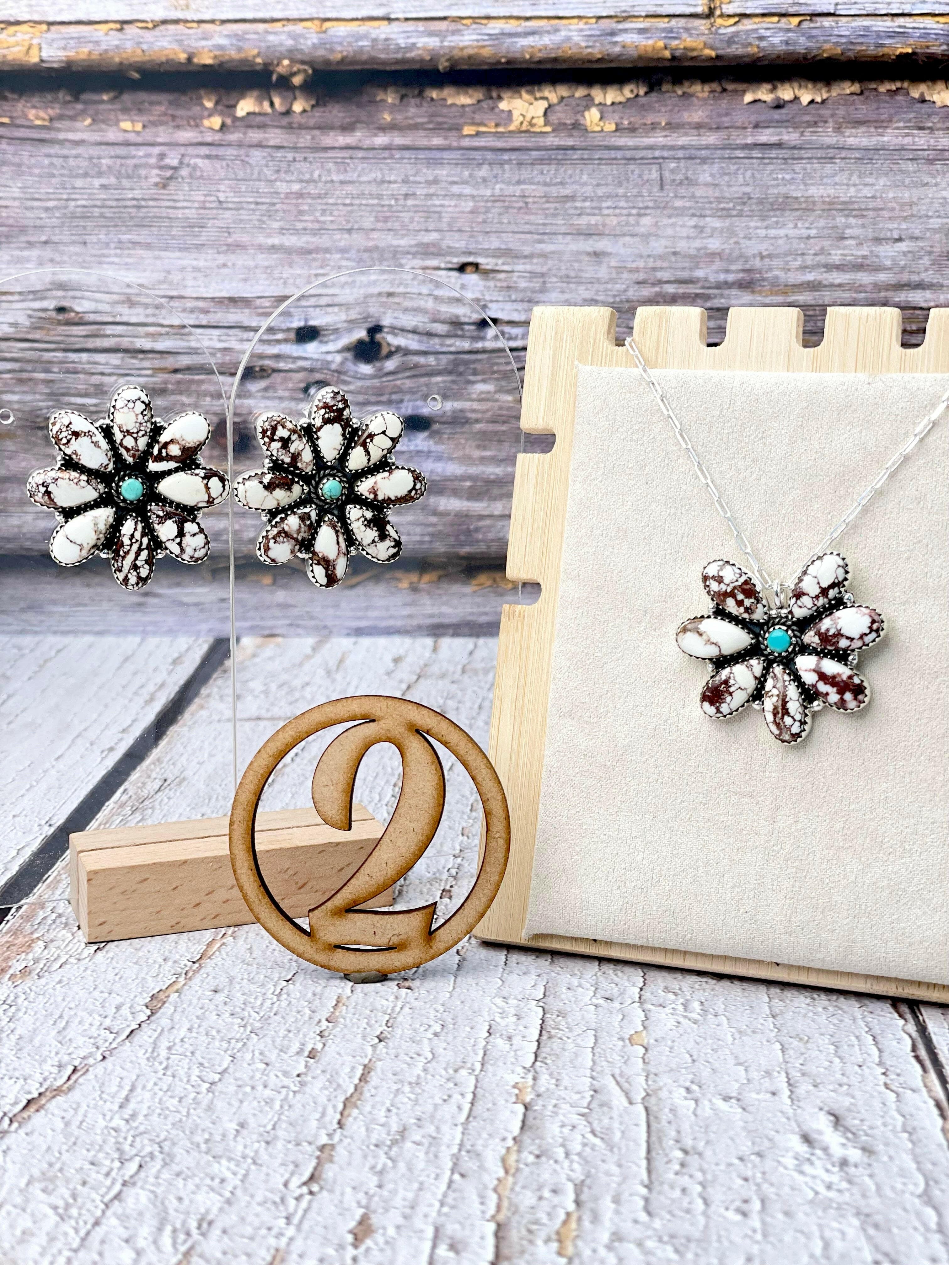 Wild Dreams Blooming EARRINGS MADE TO ORDER-Necklaces-Krush Kandy, Women's Online Fashion Boutique Located in Phoenix, Arizona (Scottsdale Area)