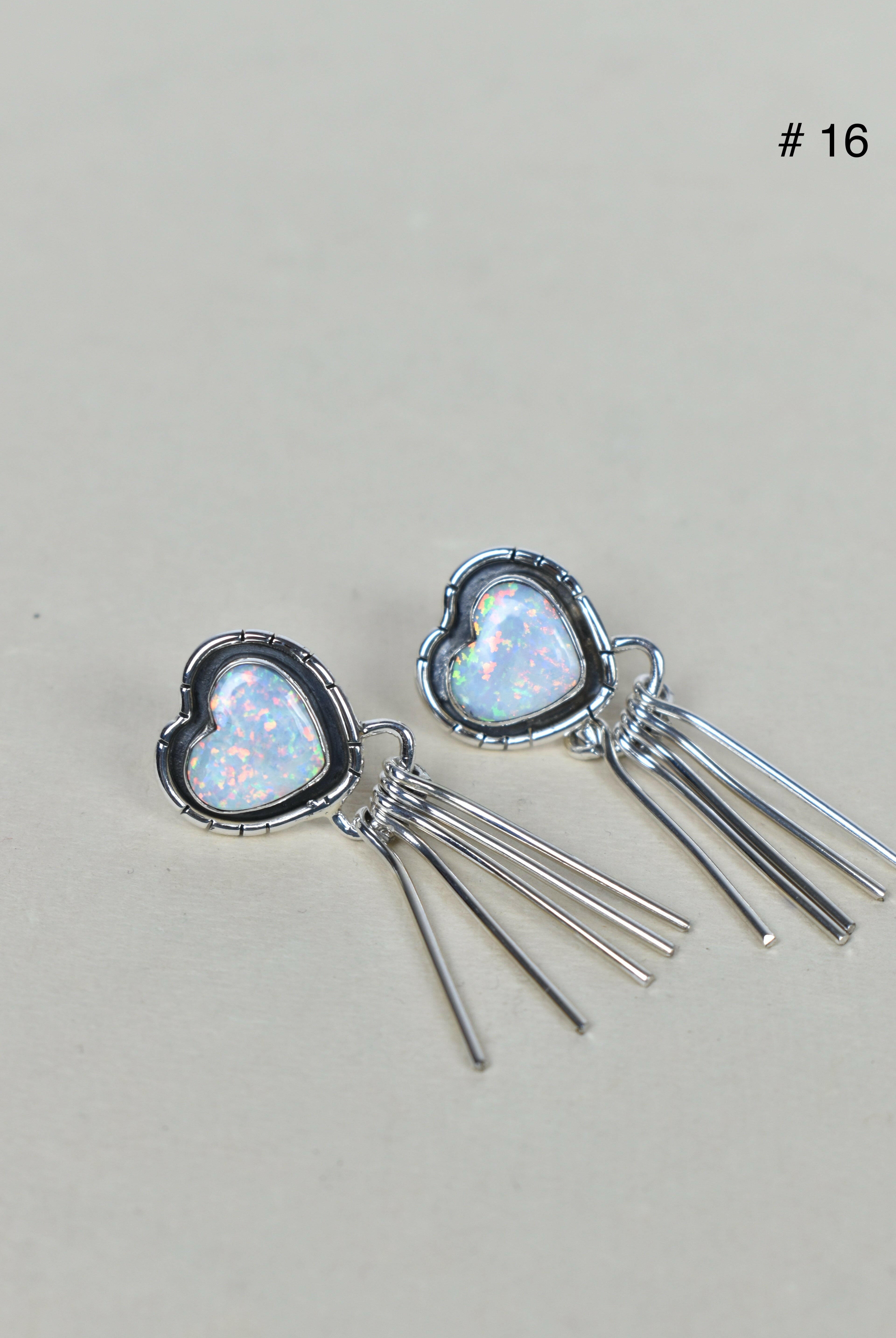 Solo Stone Sterling Cascade Earrings-Drop Earrings-Krush Kandy, Women's Online Fashion Boutique Located in Phoenix, Arizona (Scottsdale Area)