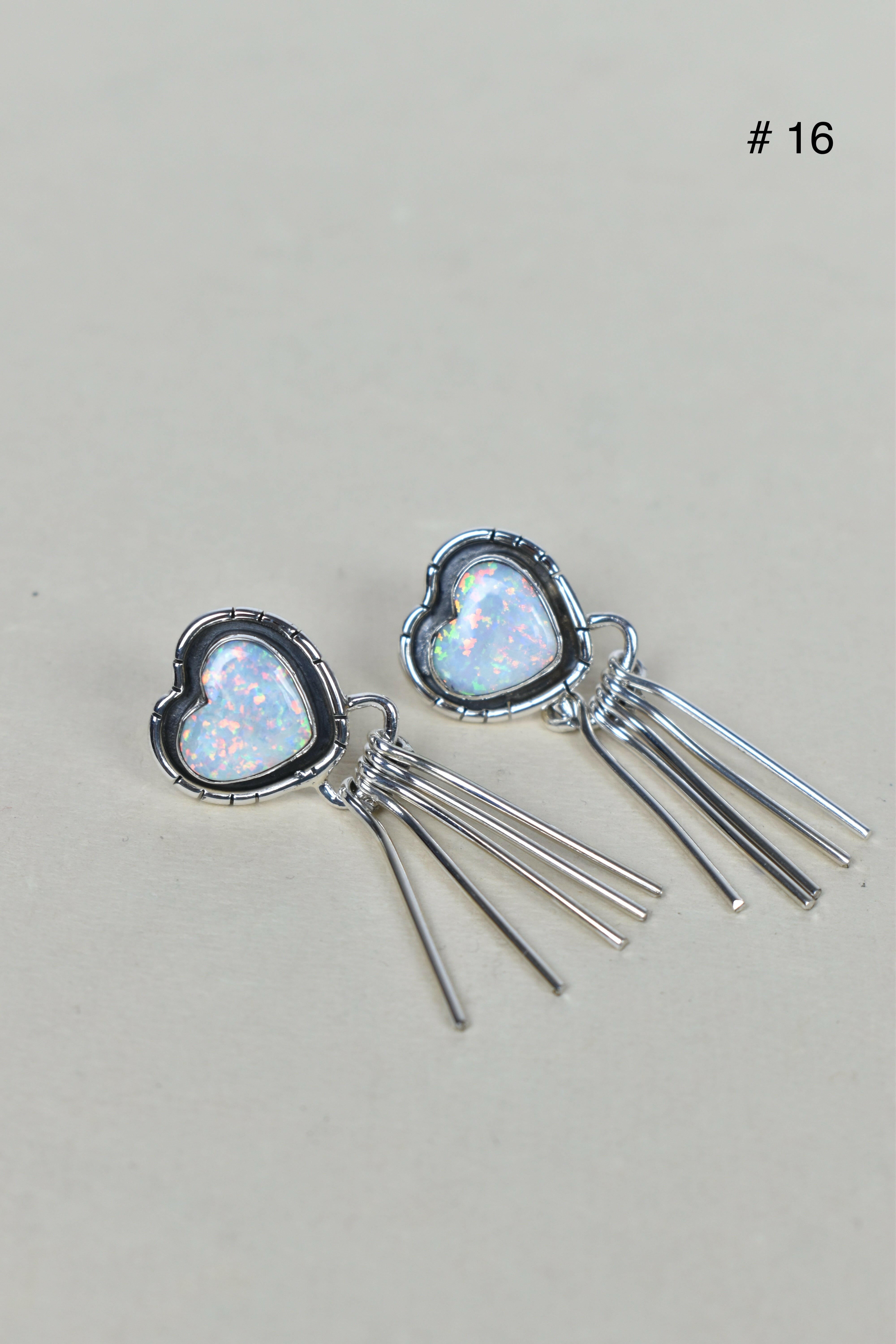 Solo Stone Sterling Cascade Earrings-Drop Earrings-Krush Kandy, Women's Online Fashion Boutique Located in Phoenix, Arizona (Scottsdale Area)