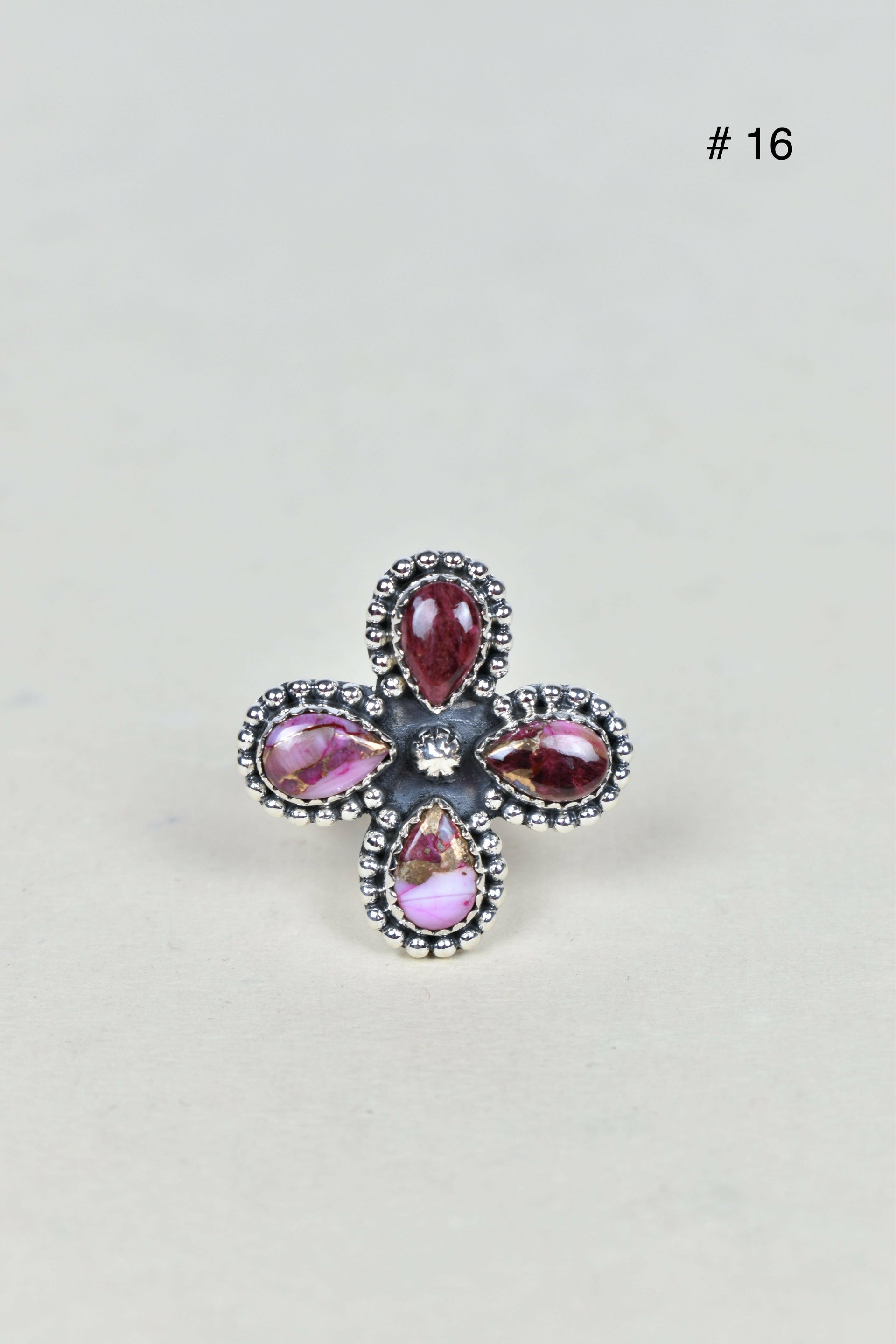 4 Leaf Cluster Ring-Cluster Rings-Krush Kandy, Women's Online Fashion Boutique Located in Phoenix, Arizona (Scottsdale Area)