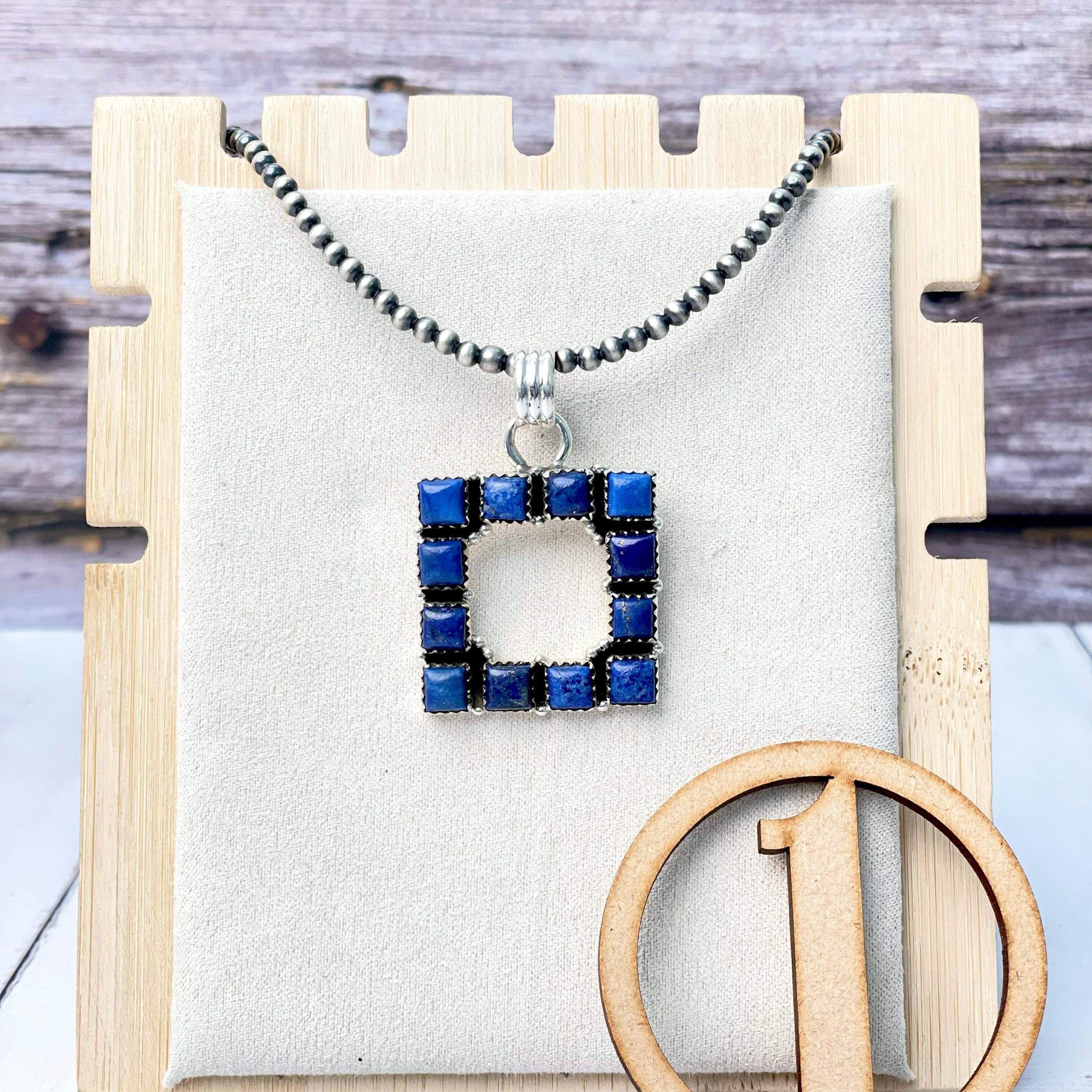 Square Dance Desert Pearl Stone Necklaces-Necklaces-Krush Kandy, Women's Online Fashion Boutique Located in Phoenix, Arizona (Scottsdale Area)