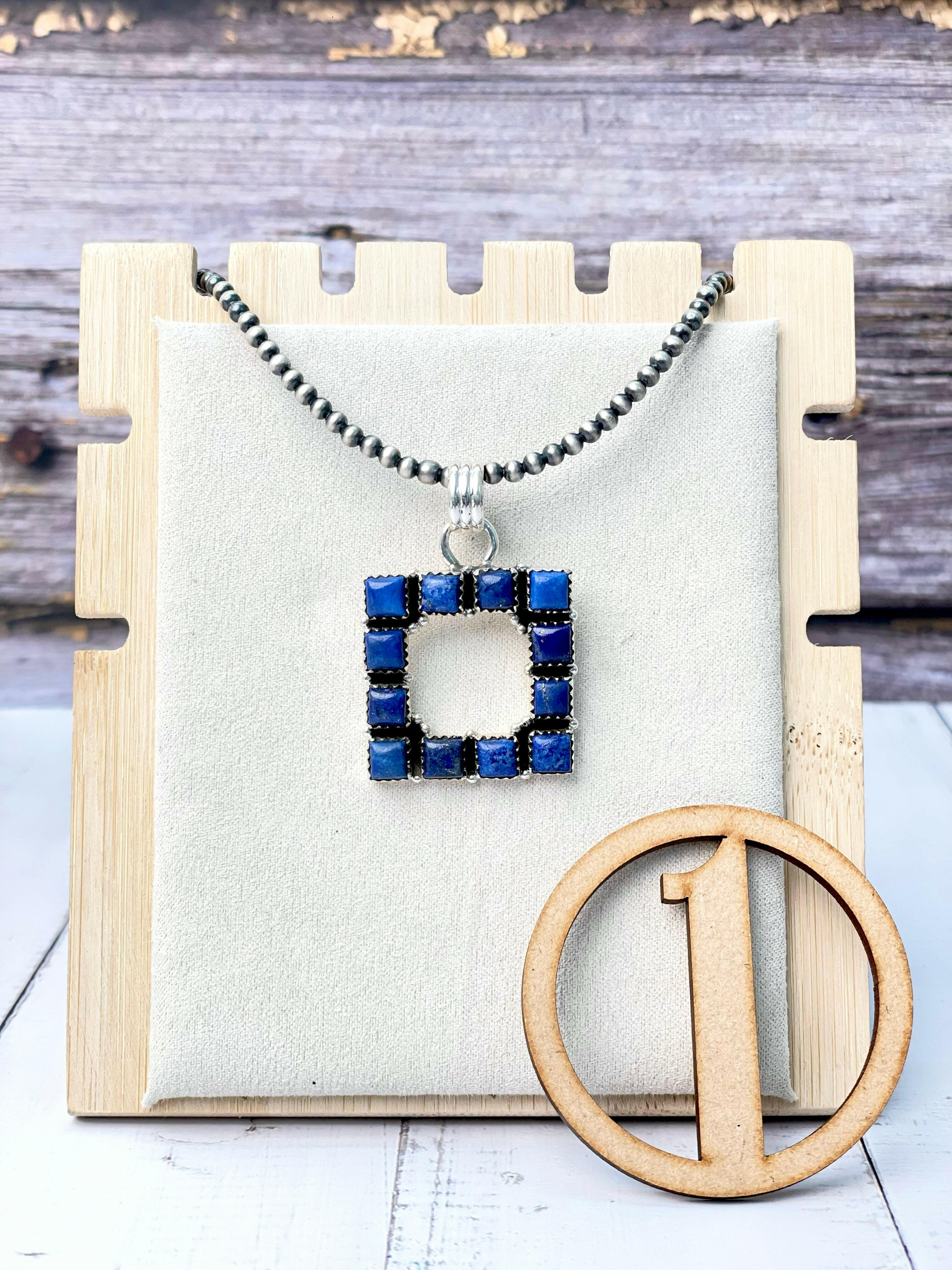 Square Dance Desert Pearl Stone Necklaces-Necklaces-Krush Kandy, Women's Online Fashion Boutique Located in Phoenix, Arizona (Scottsdale Area)