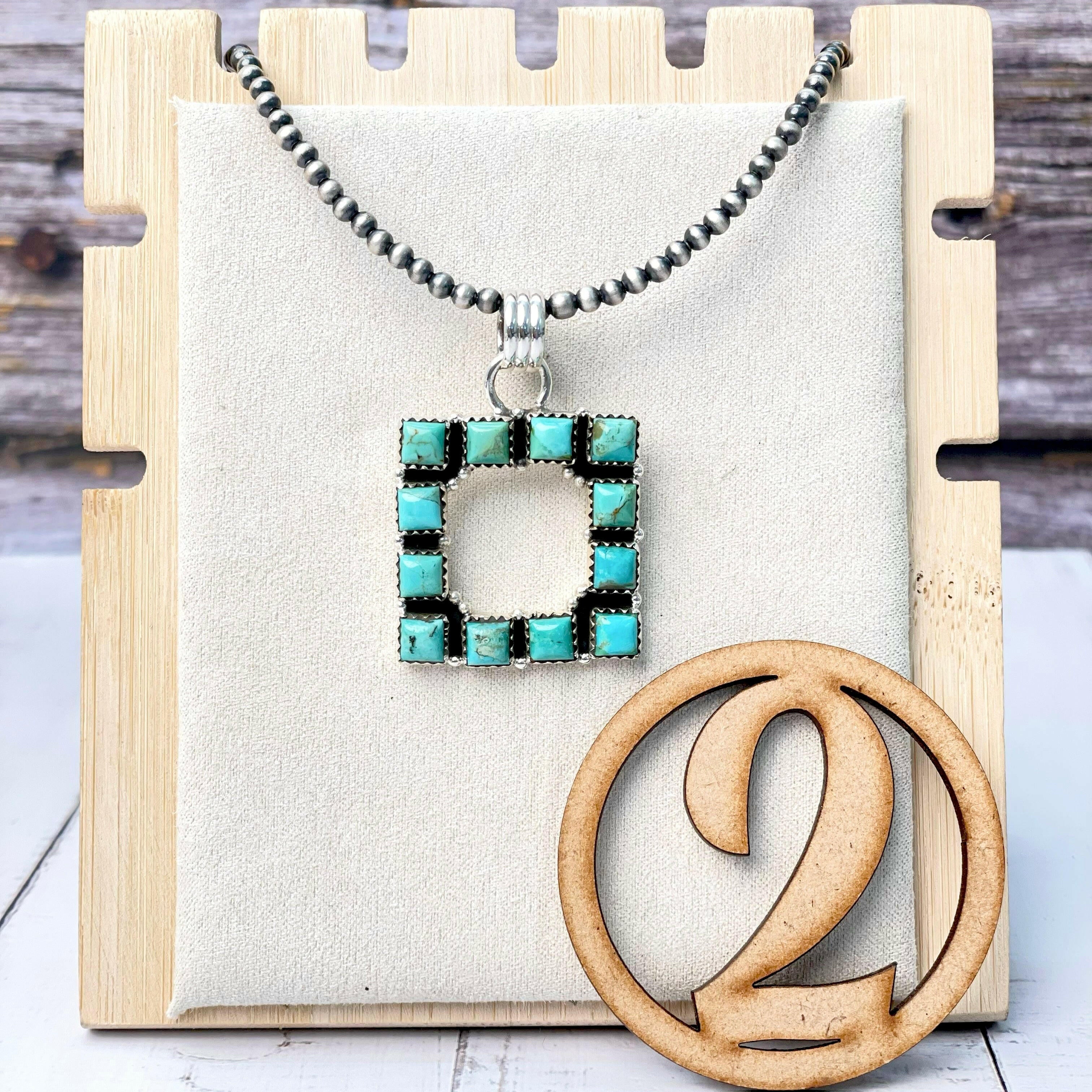 Square Dance Desert Pearl Stone Necklaces-Necklaces-Krush Kandy, Women's Online Fashion Boutique Located in Phoenix, Arizona (Scottsdale Area)