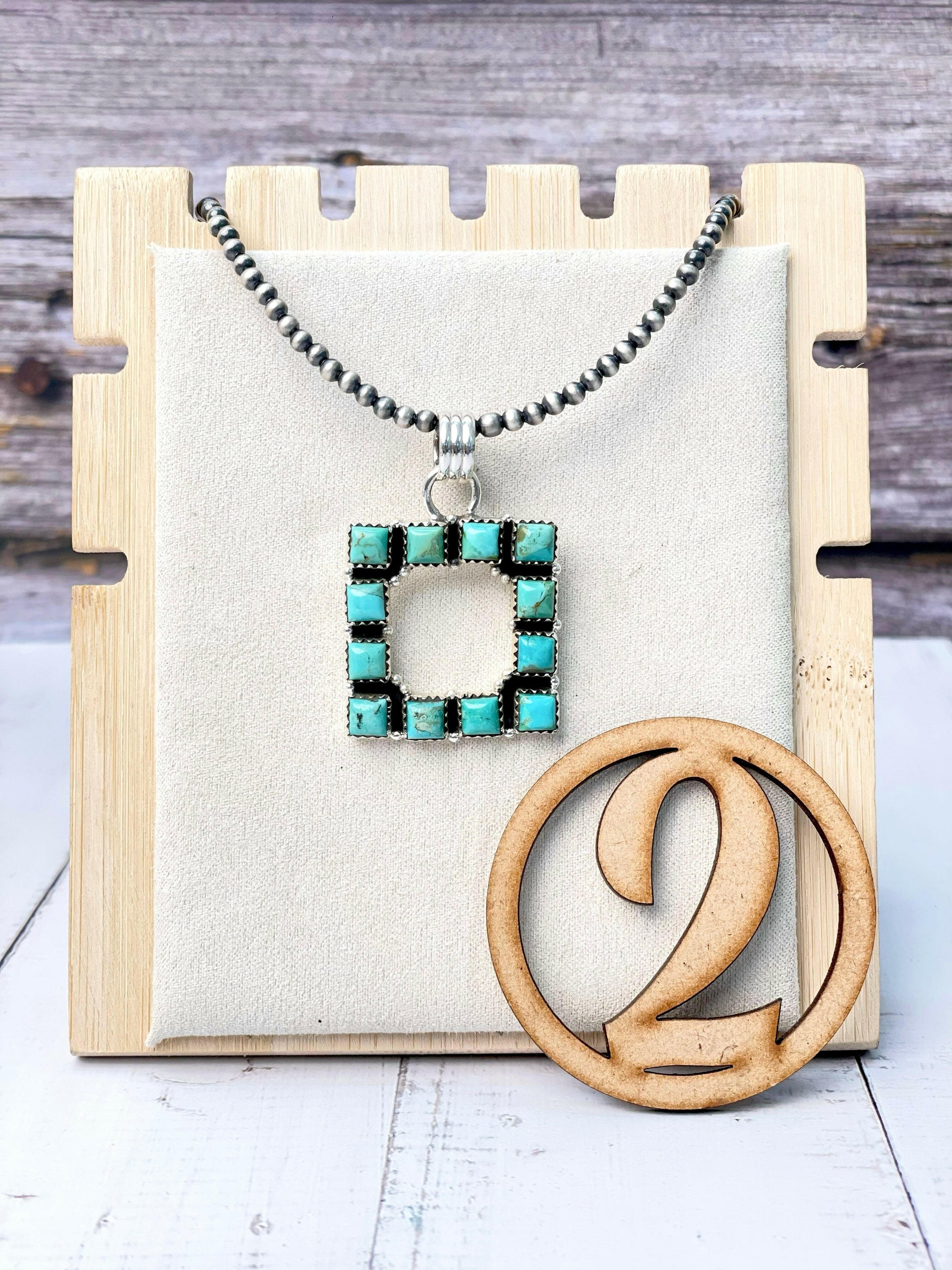 Square Dance Desert Pearl Stone Necklaces-Necklaces-Krush Kandy, Women's Online Fashion Boutique Located in Phoenix, Arizona (Scottsdale Area)