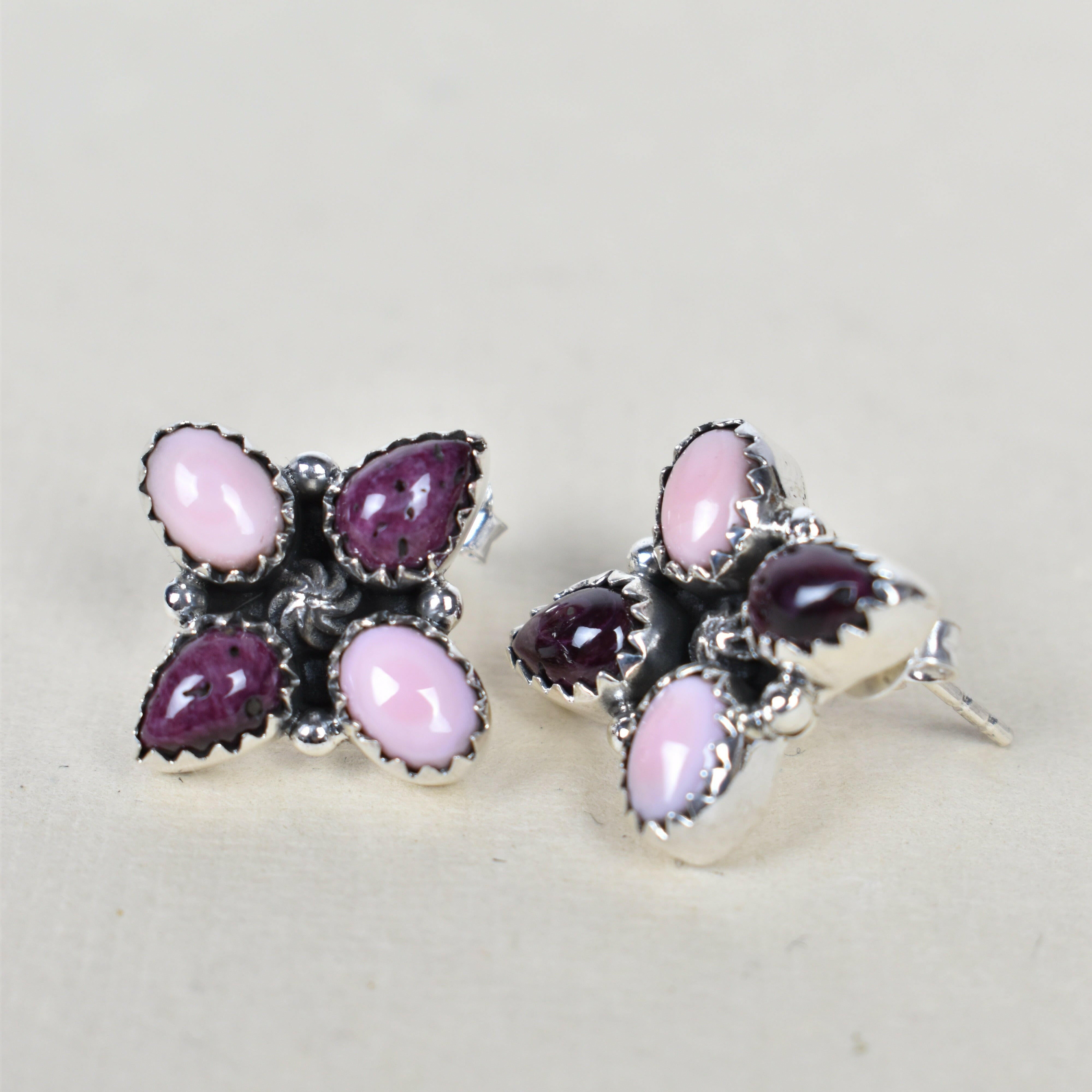 Shirley One of a Kind Stud Cluster Earrings-Stud Earrings-Krush Kandy, Women's Online Fashion Boutique Located in Phoenix, Arizona (Scottsdale Area)