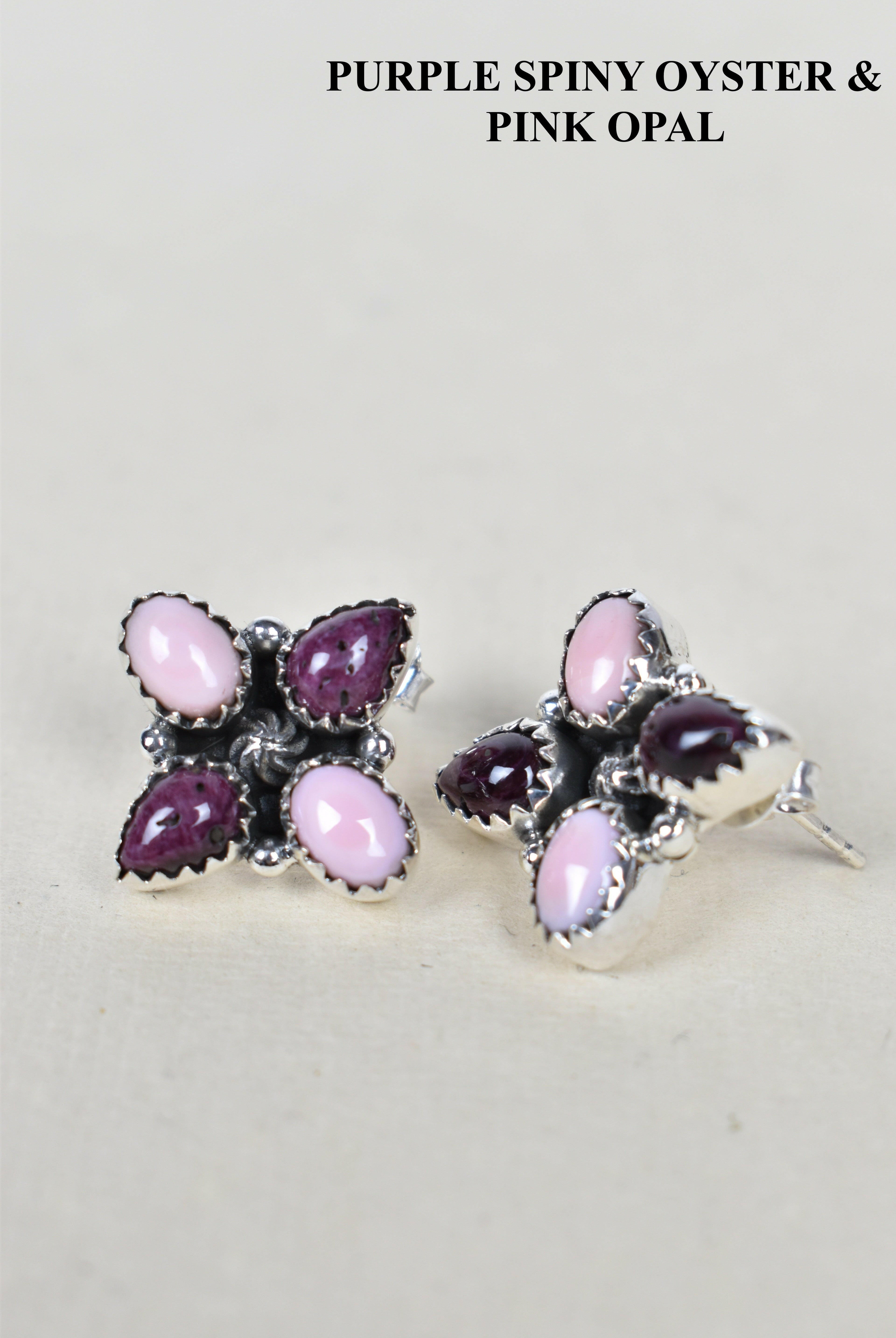 Shirley One of a Kind Stud Cluster Earrings-Stud Earrings-Krush Kandy, Women's Online Fashion Boutique Located in Phoenix, Arizona (Scottsdale Area)