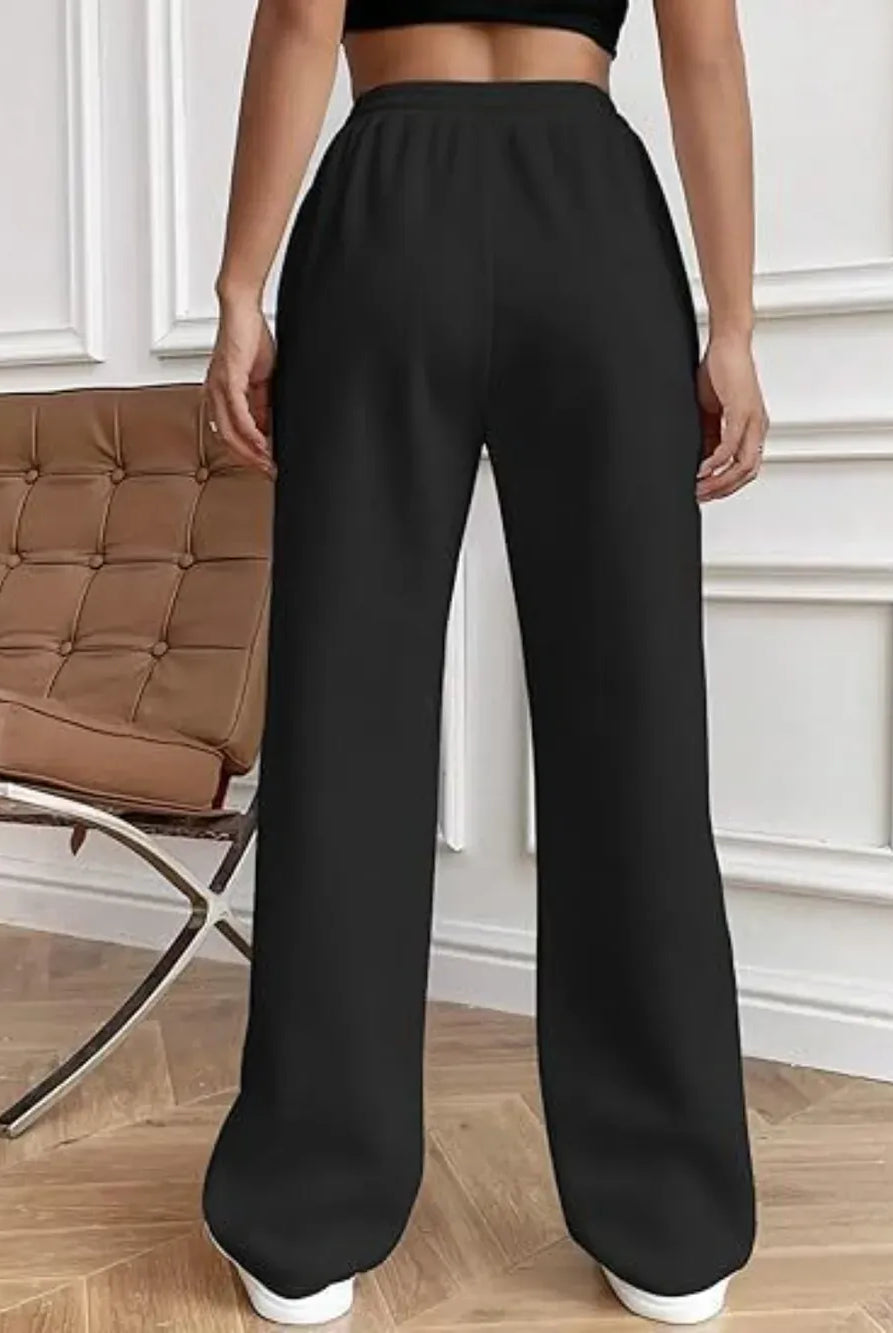 Drawstring Wide Leg Pants with Pockets-PANTS-Krush Kandy, Women's Online Fashion Boutique Located in Phoenix, Arizona (Scottsdale Area)