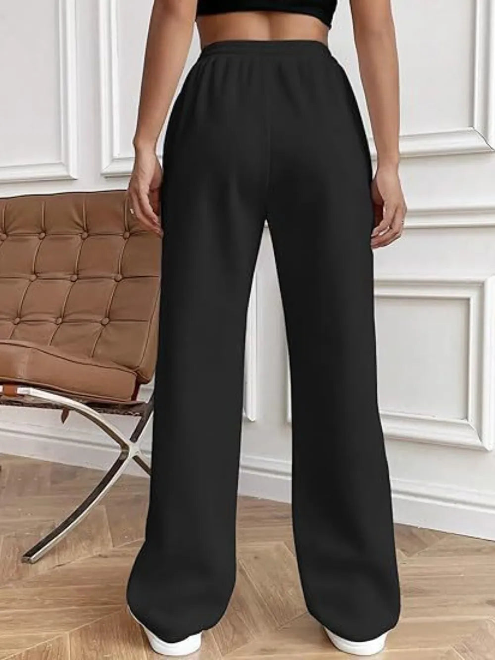 Drawstring Wide Leg Pants with Pockets-PANTS-Krush Kandy, Women's Online Fashion Boutique Located in Phoenix, Arizona (Scottsdale Area)