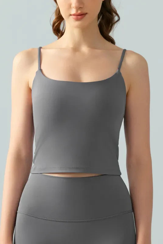 Comfort Krush Spaghetti Strap Tank-Tanks-Krush Kandy, Women's Online Fashion Boutique Located in Phoenix, Arizona (Scottsdale Area)