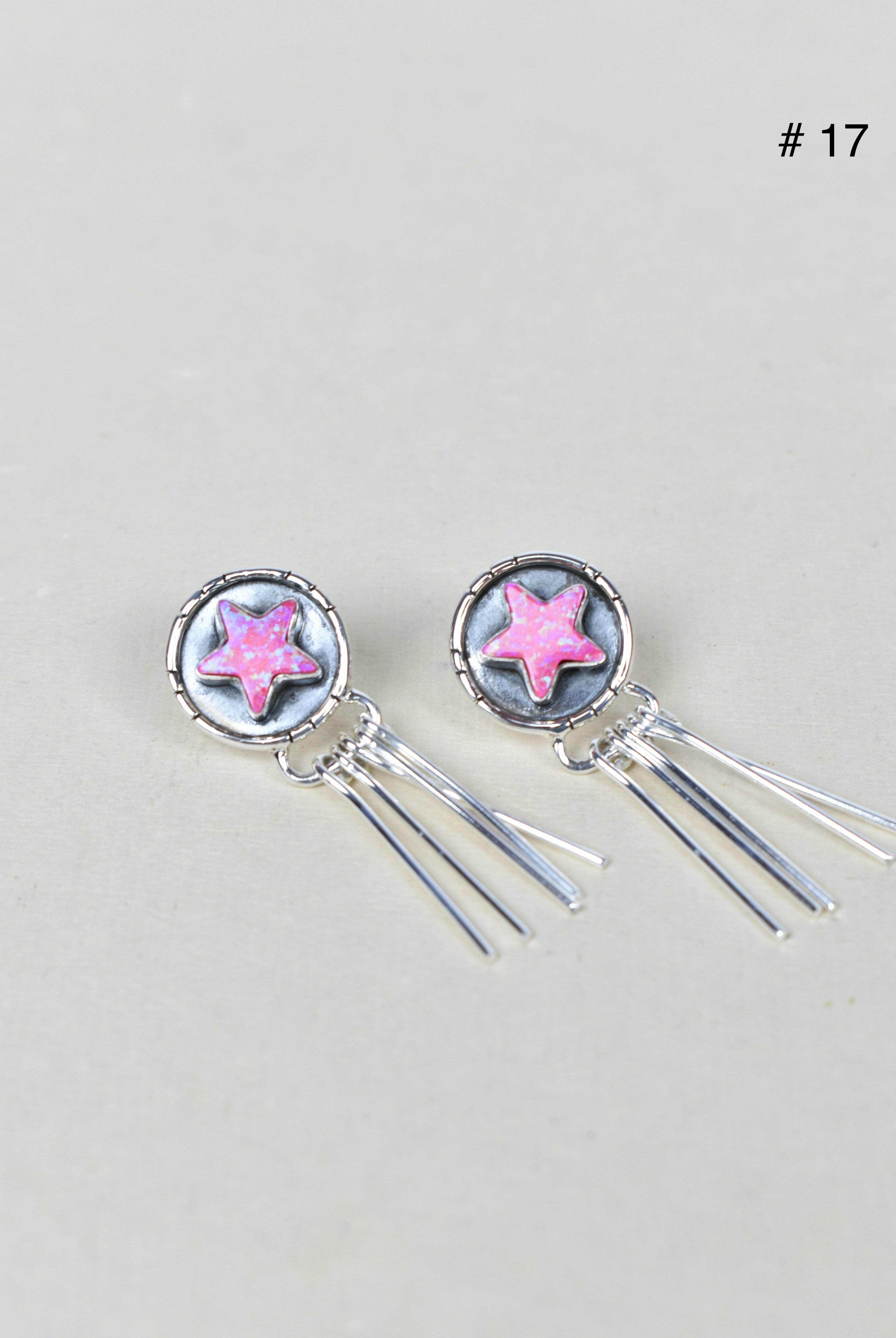 Solo Stone Sterling Cascade Earrings-Drop Earrings-Krush Kandy, Women's Online Fashion Boutique Located in Phoenix, Arizona (Scottsdale Area)