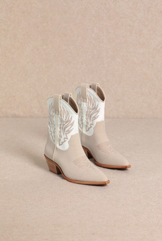 Claire - Western Luxe Kinsey Booties-Boots-Krush Kandy, Women's Online Fashion Boutique Located in Phoenix, Arizona (Scottsdale Area)