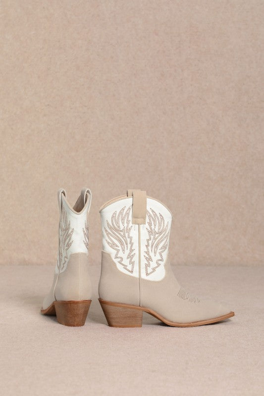 Claire - Western Luxe Kinsey Booties-Boots-Krush Kandy, Women's Online Fashion Boutique Located in Phoenix, Arizona (Scottsdale Area)