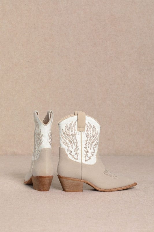 Claire - Western Luxe Kinsey Booties-Boots-Krush Kandy, Women's Online Fashion Boutique Located in Phoenix, Arizona (Scottsdale Area)