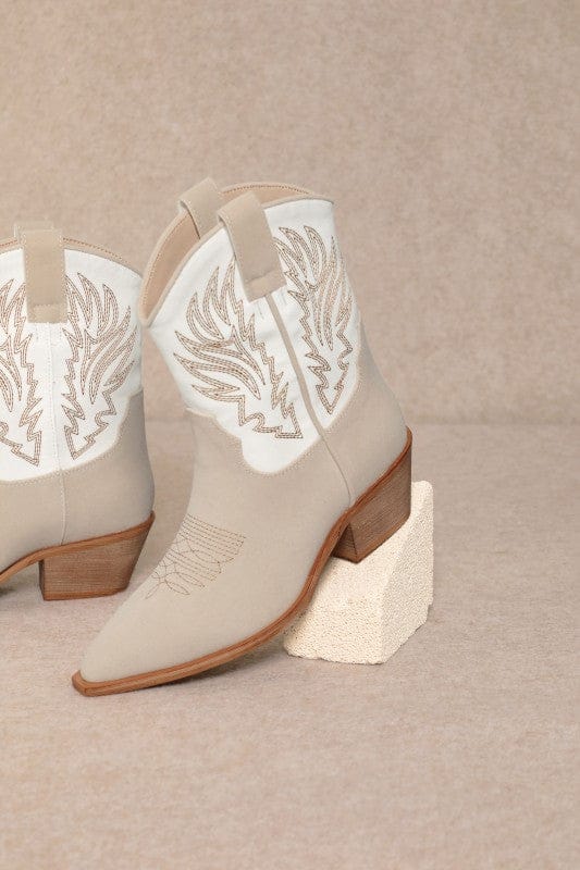 Claire - Western Luxe Kinsey Booties-Boots-Krush Kandy, Women's Online Fashion Boutique Located in Phoenix, Arizona (Scottsdale Area)