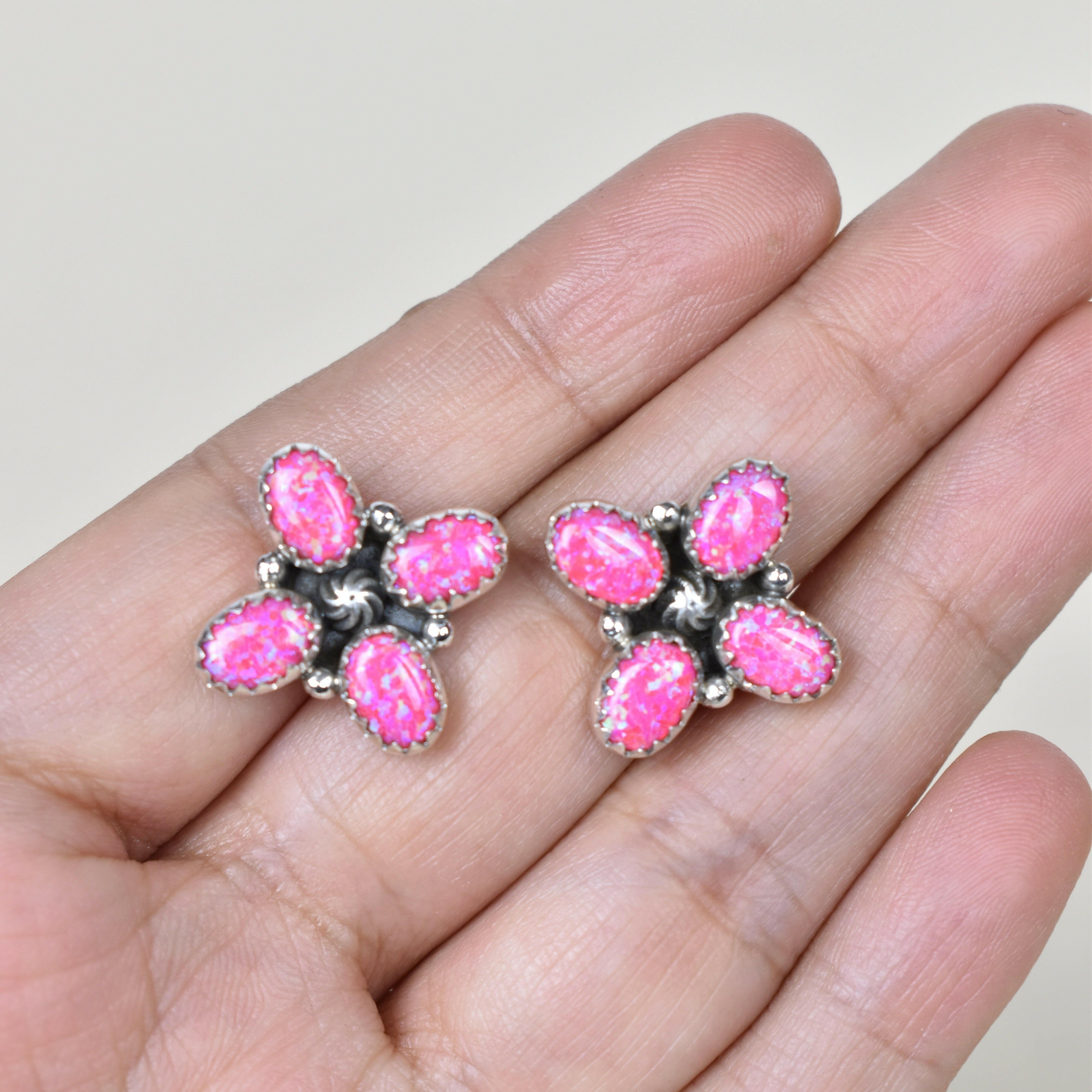 Shirley One of a Kind Stud Cluster Earrings-Stud Earrings-Krush Kandy, Women's Online Fashion Boutique Located in Phoenix, Arizona (Scottsdale Area)