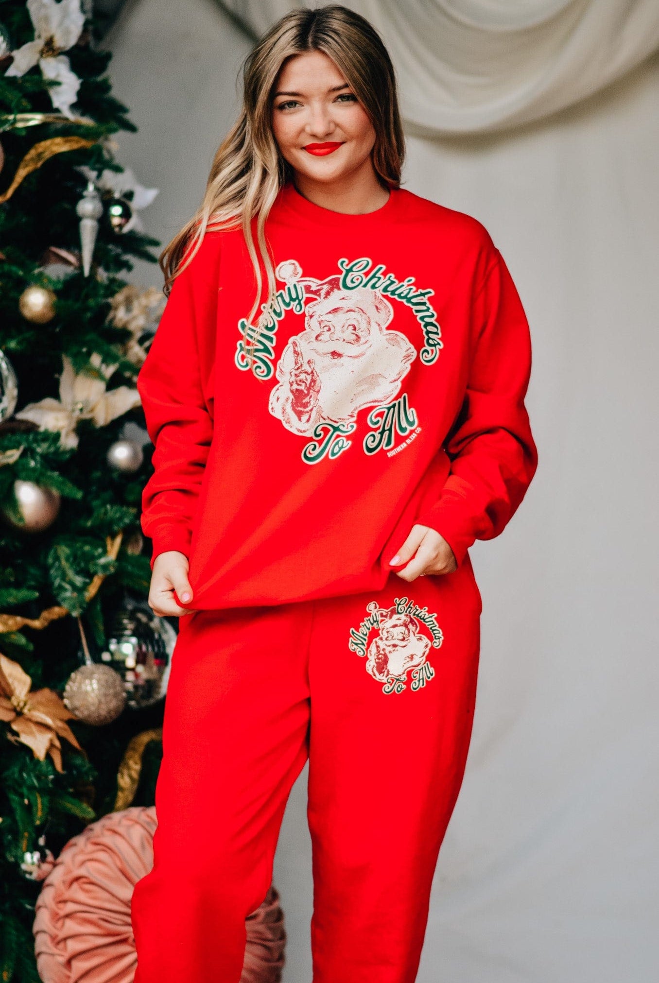 Vintage Santa R ed Pants-Krush Kandy, Women's Online Fashion Boutique Located in Phoenix, Arizona (Scottsdale Area)