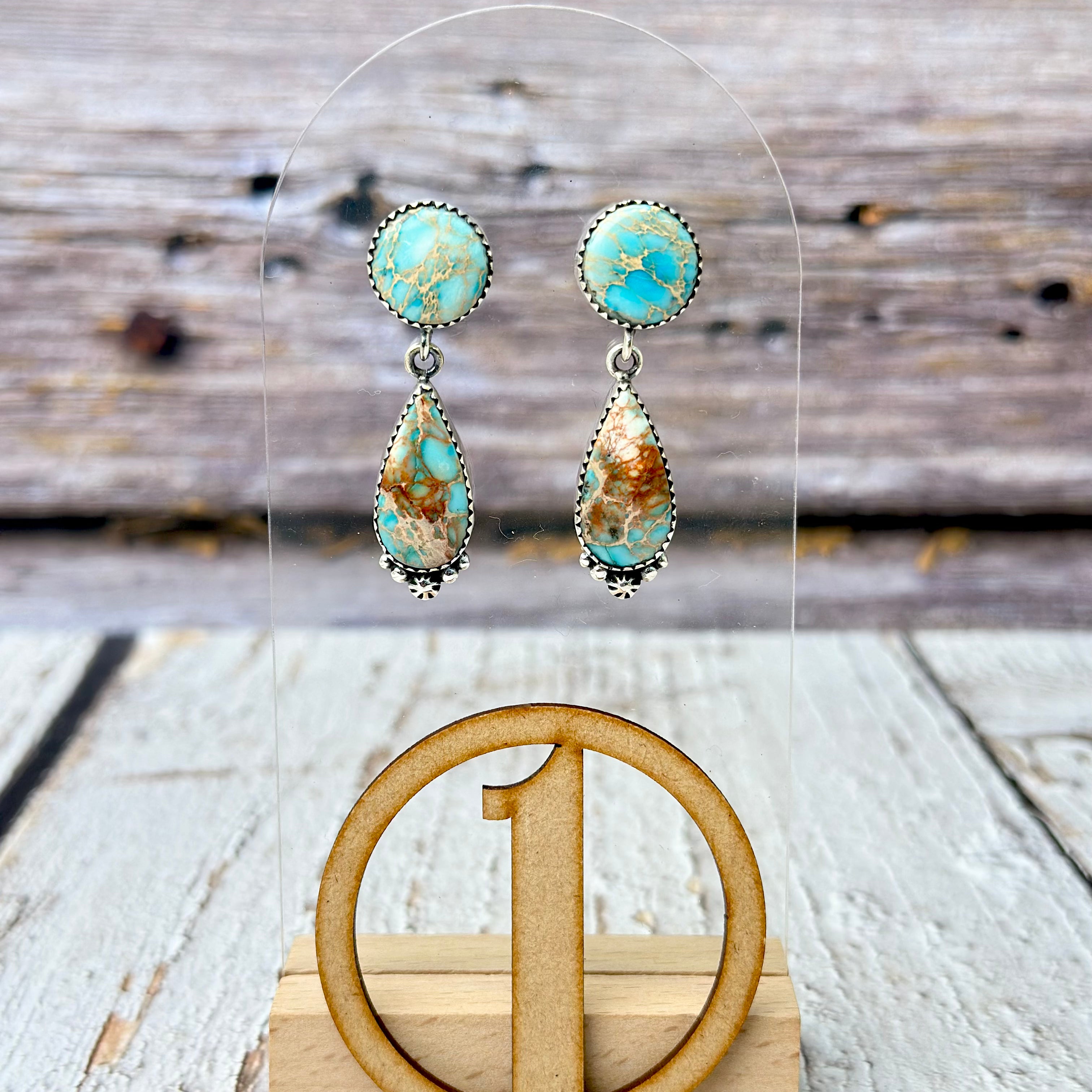 Multi Slab Earrings-Earrings-Krush Kandy, Women's Online Fashion Boutique Located in Phoenix, Arizona (Scottsdale Area)