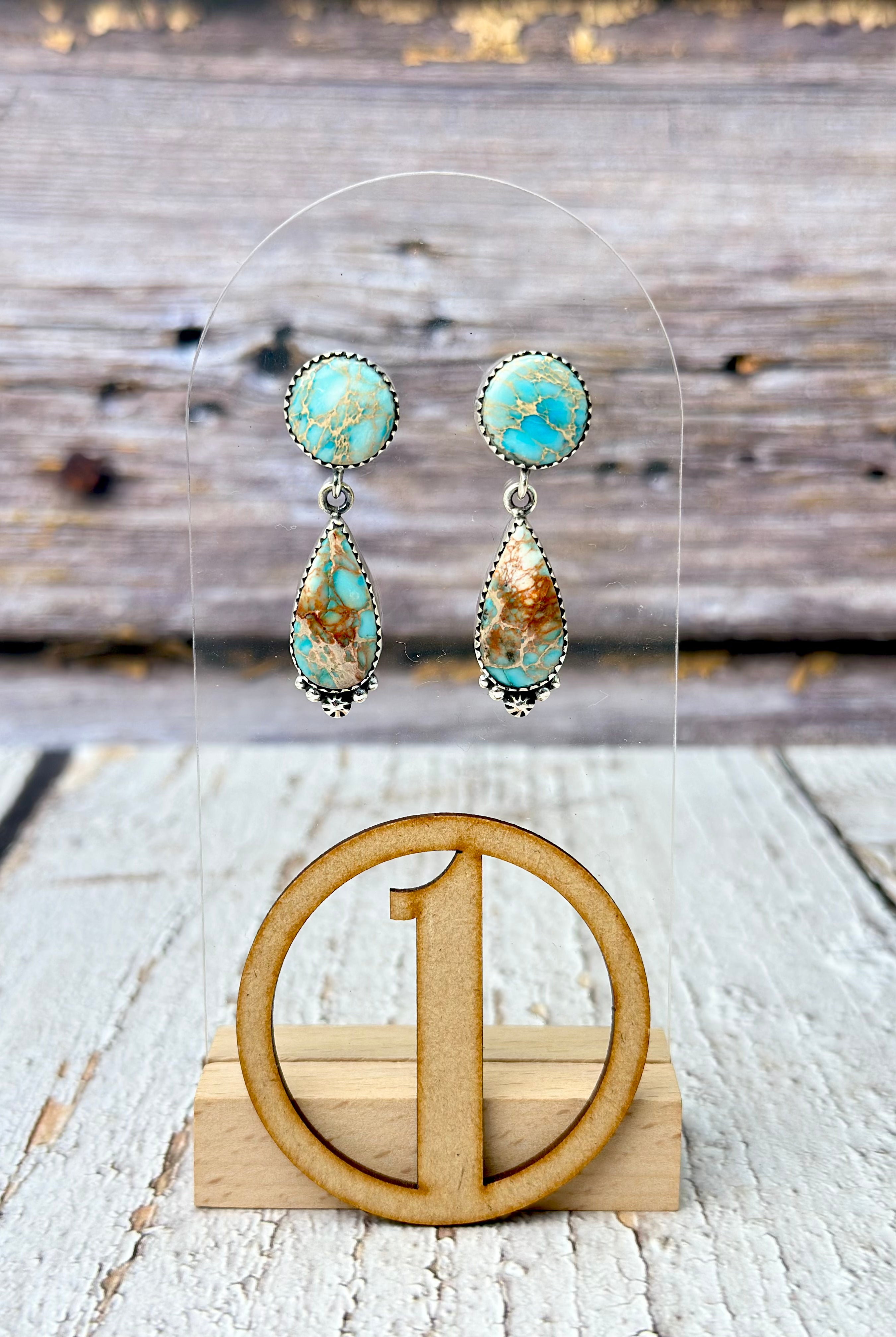 Multi Slab Earrings-Earrings-Krush Kandy, Women's Online Fashion Boutique Located in Phoenix, Arizona (Scottsdale Area)
