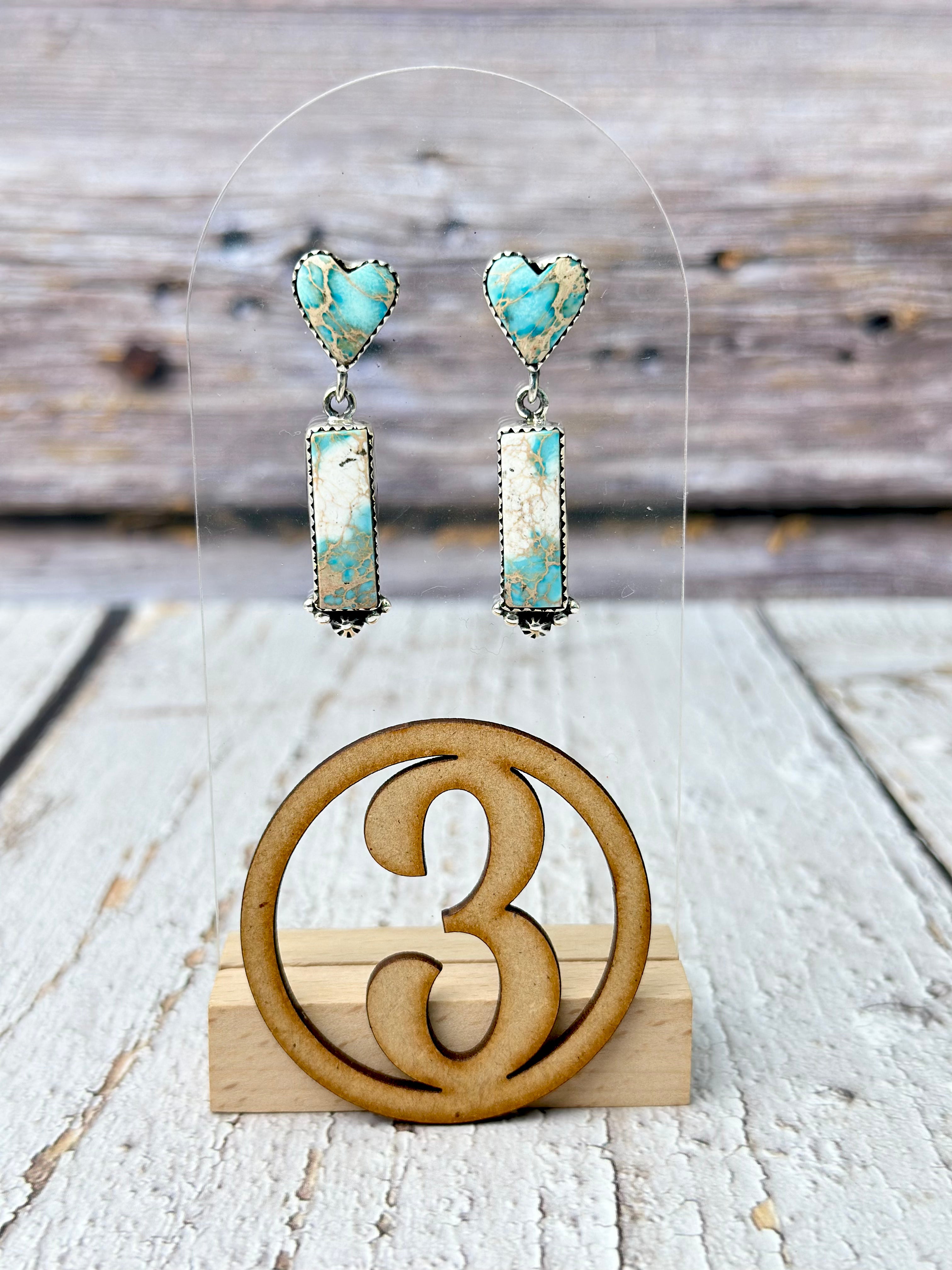 Multi Slab Earrings-Earrings-Krush Kandy, Women's Online Fashion Boutique Located in Phoenix, Arizona (Scottsdale Area)