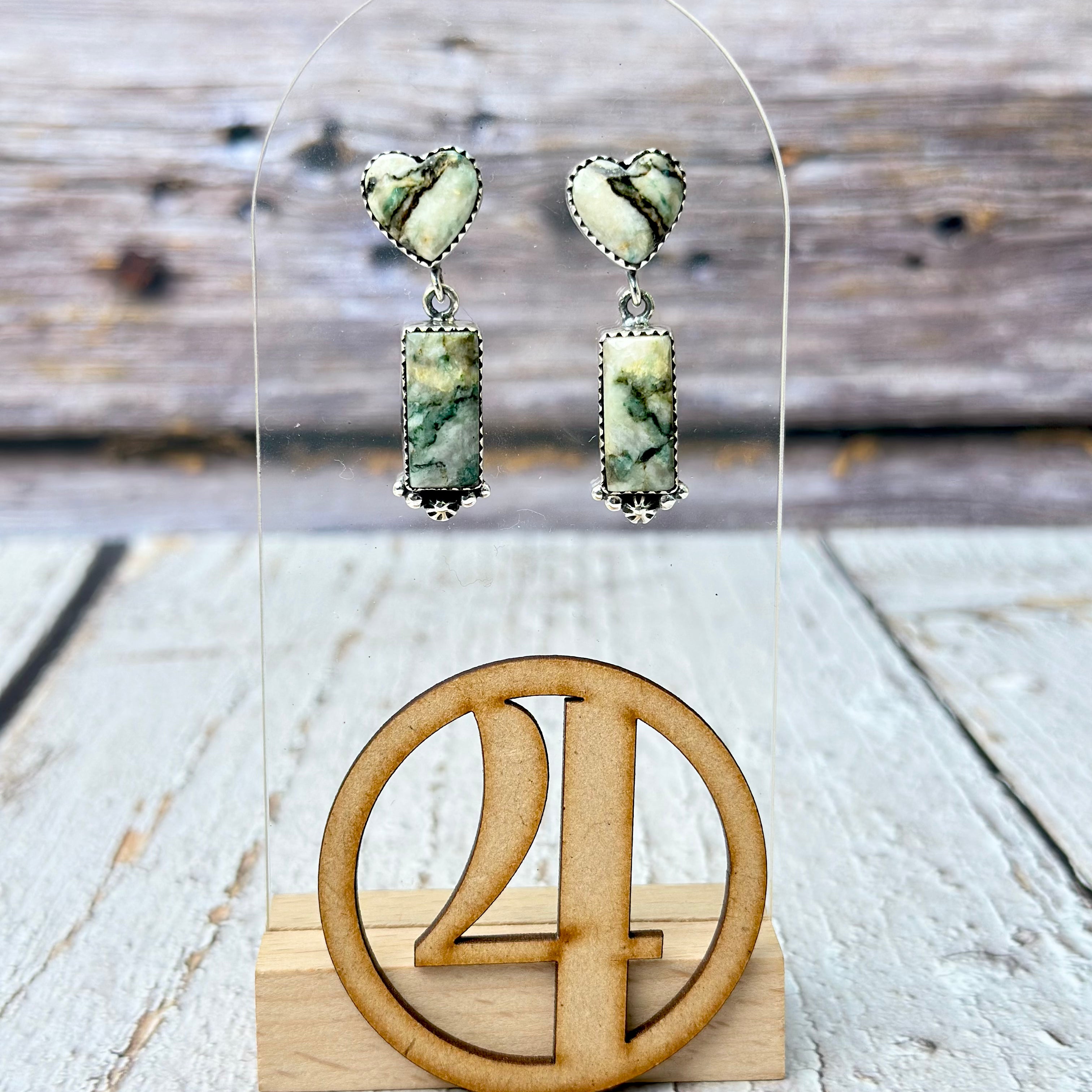 Multi Slab Earrings-Earrings-Krush Kandy, Women's Online Fashion Boutique Located in Phoenix, Arizona (Scottsdale Area)