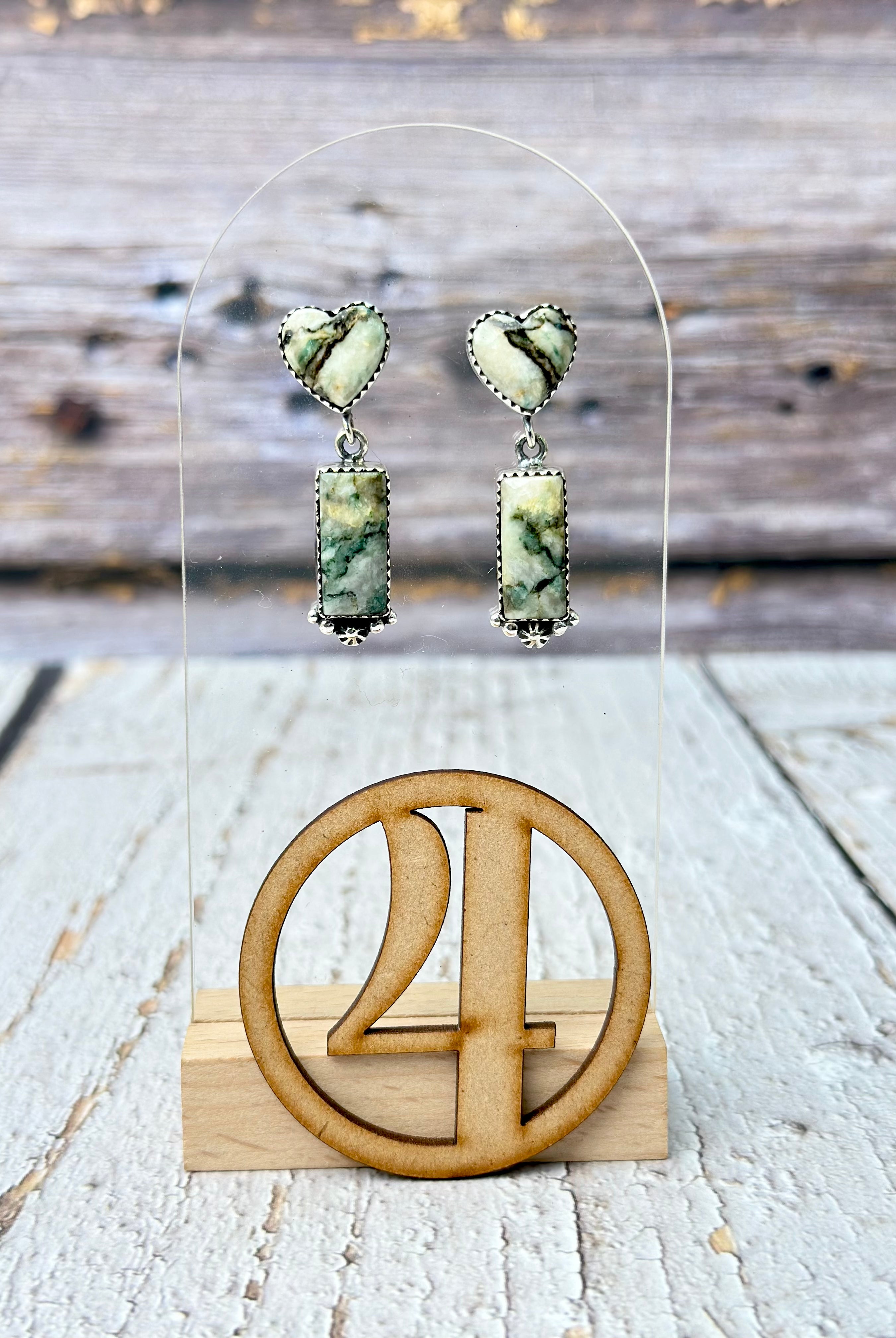 Multi Slab Earrings-Earrings-Krush Kandy, Women's Online Fashion Boutique Located in Phoenix, Arizona (Scottsdale Area)