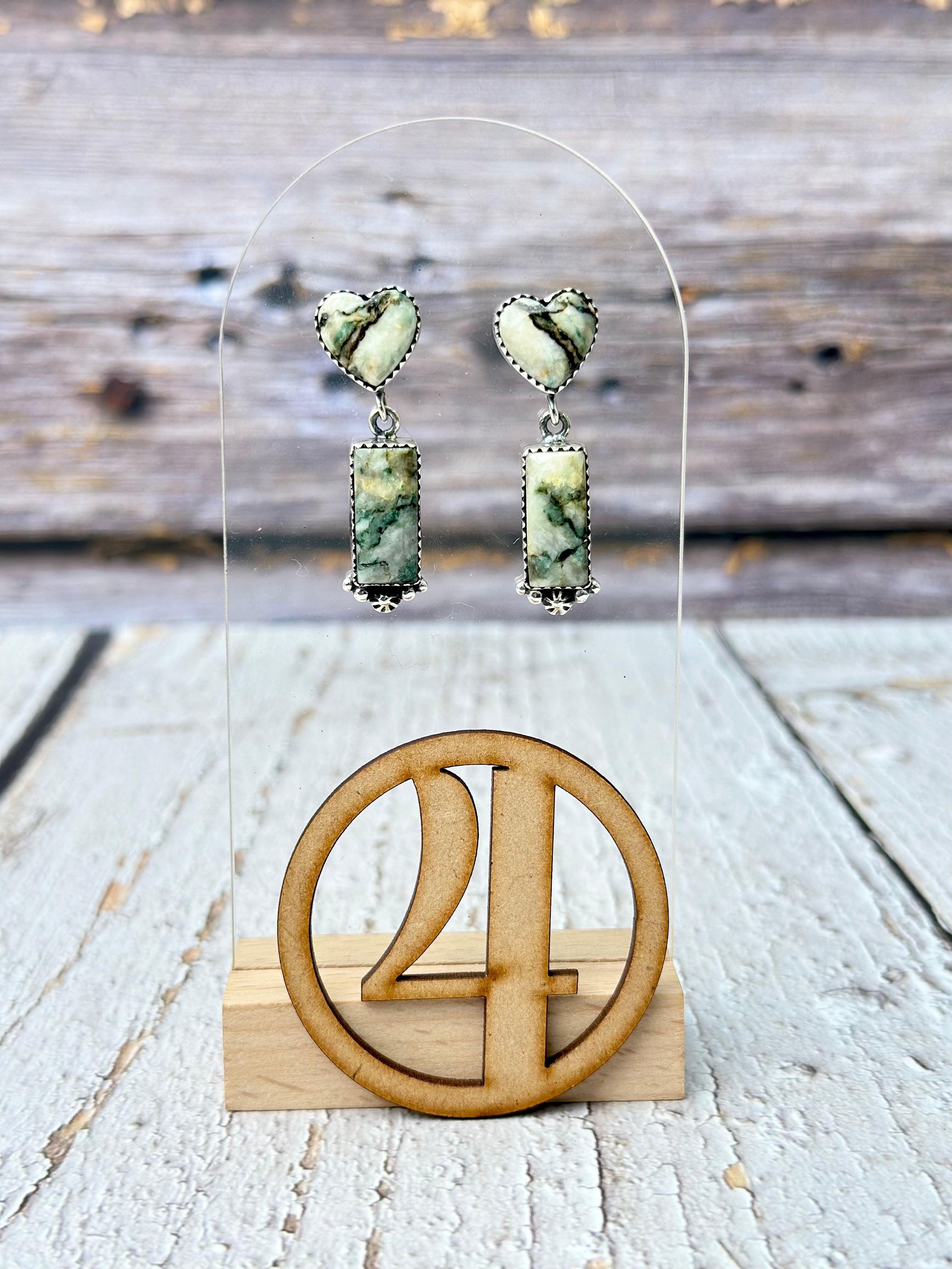 Multi Slab Earrings-Earrings-Krush Kandy, Women's Online Fashion Boutique Located in Phoenix, Arizona (Scottsdale Area)